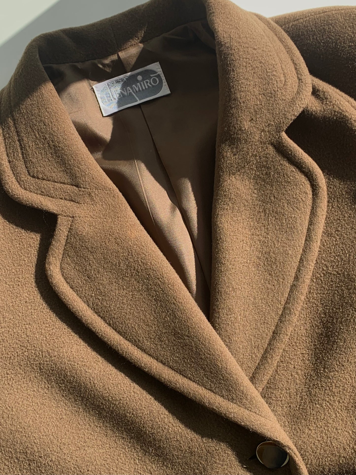 Elena Mirò vintage khaki coat