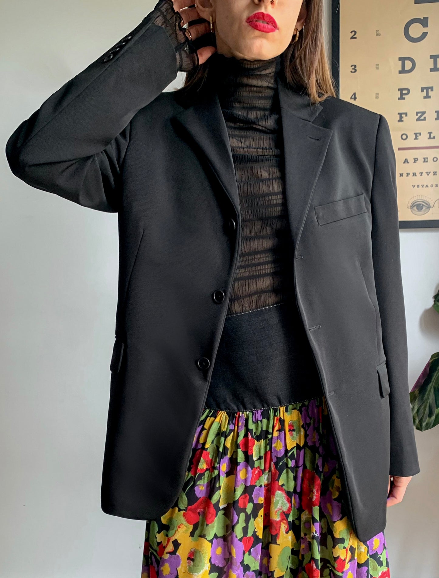 Classic black blazer
