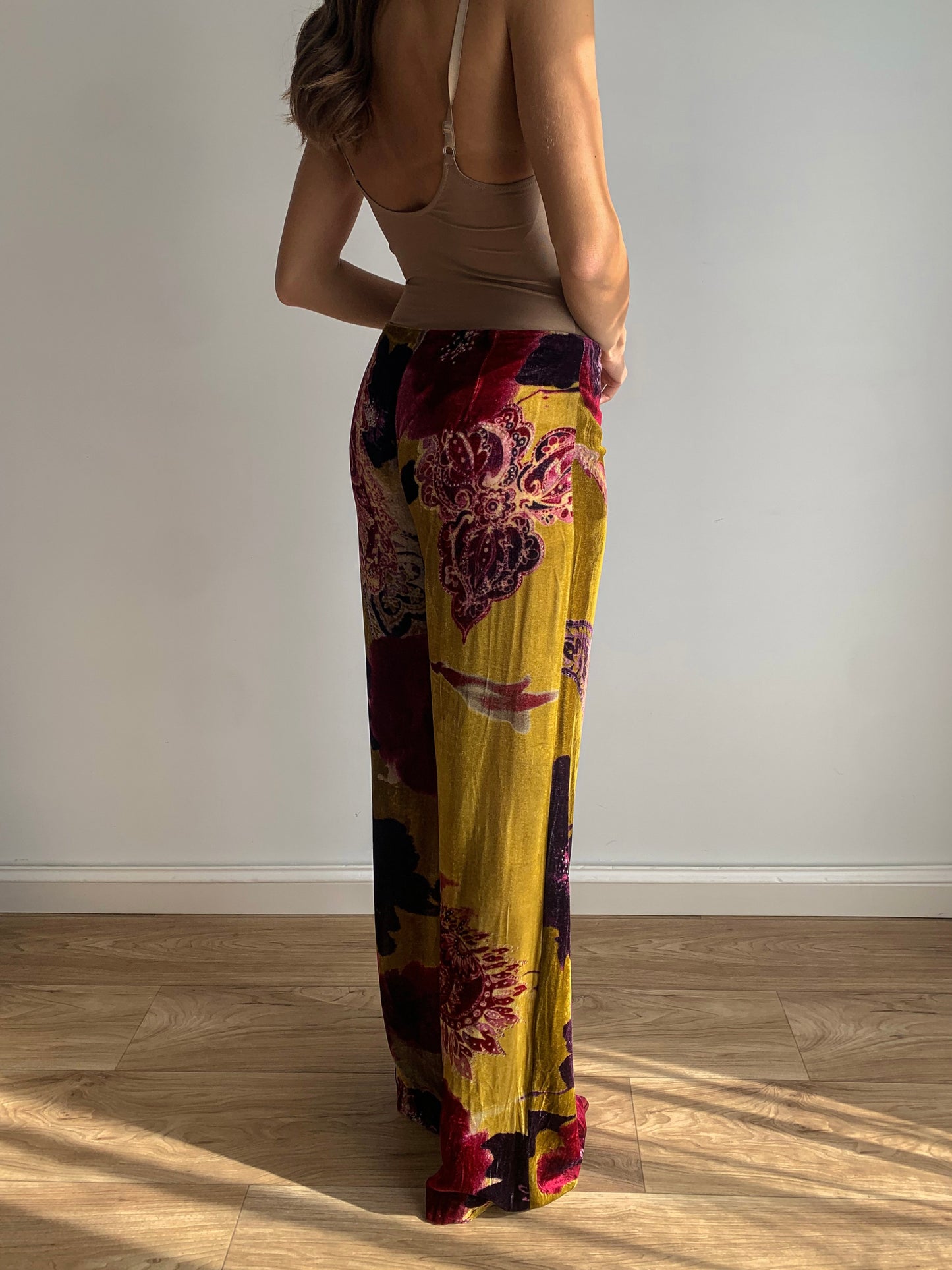Roberto Cavalli velvet pant