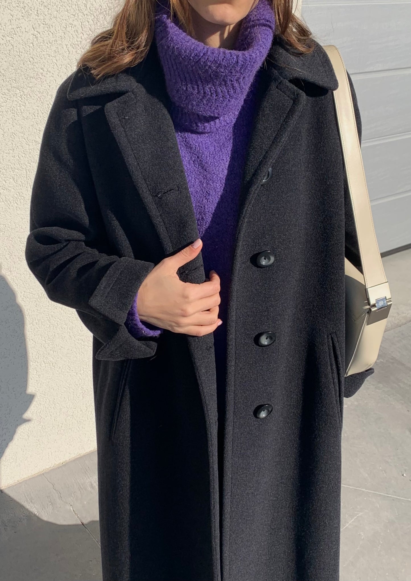 Antracite classic coat