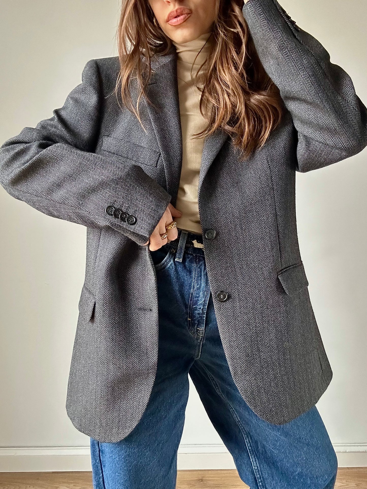 Spinato blazer