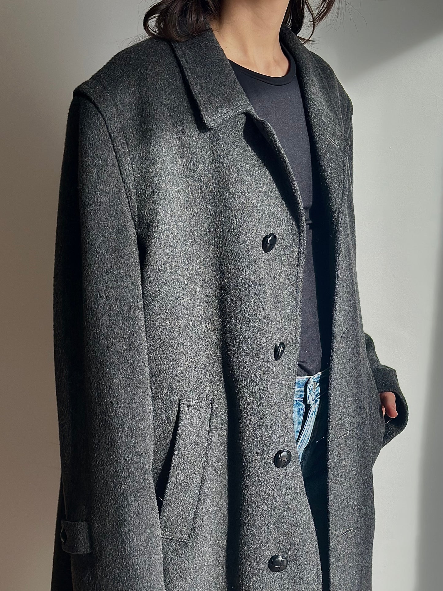 Grey Original Loden coat