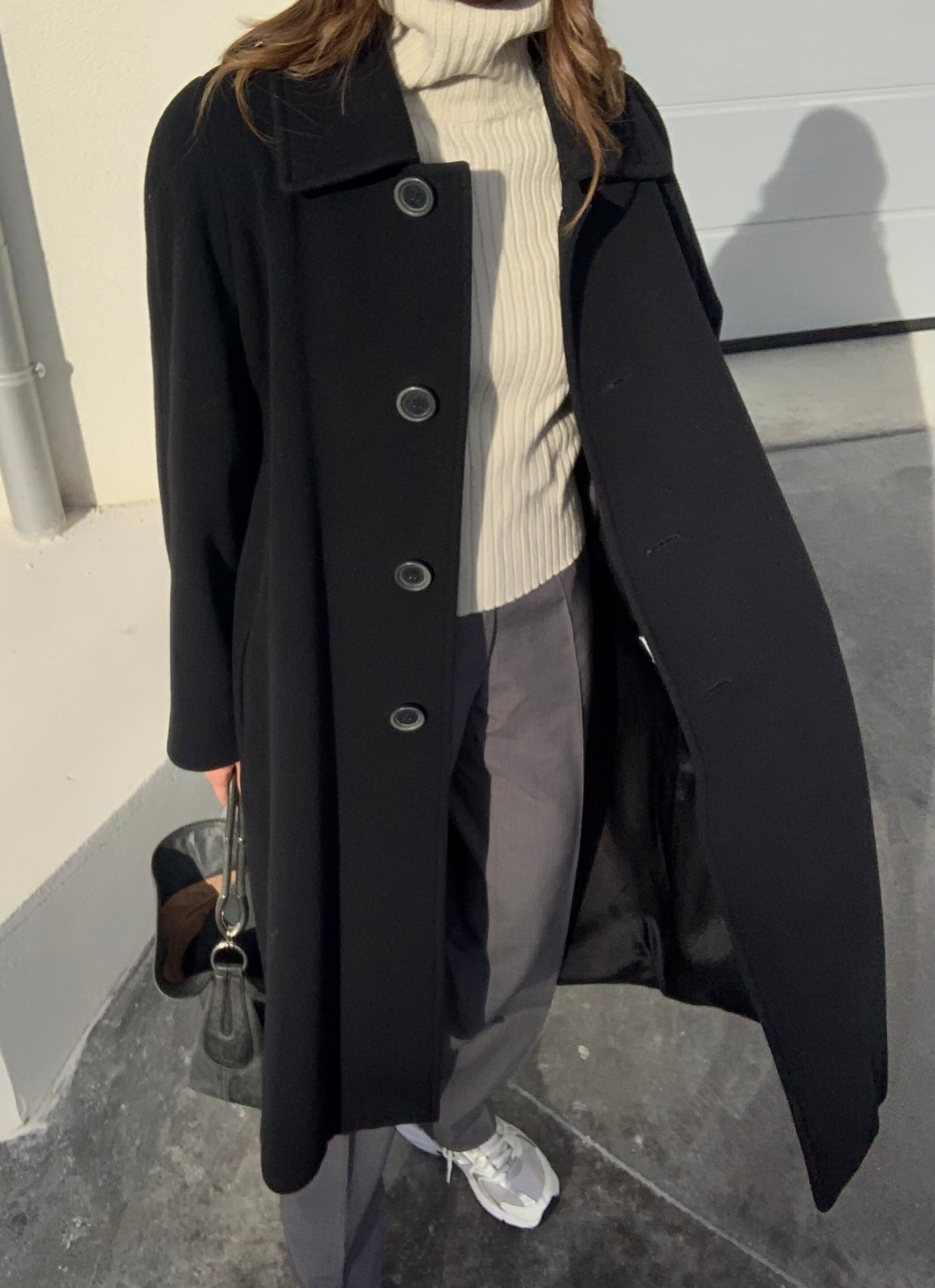 Vintage black coat