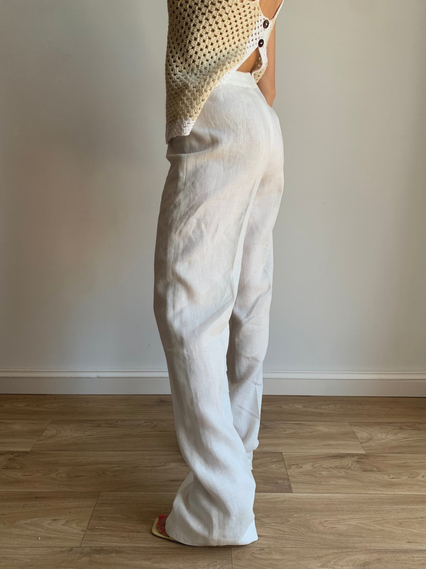 New old stock pure linen pant