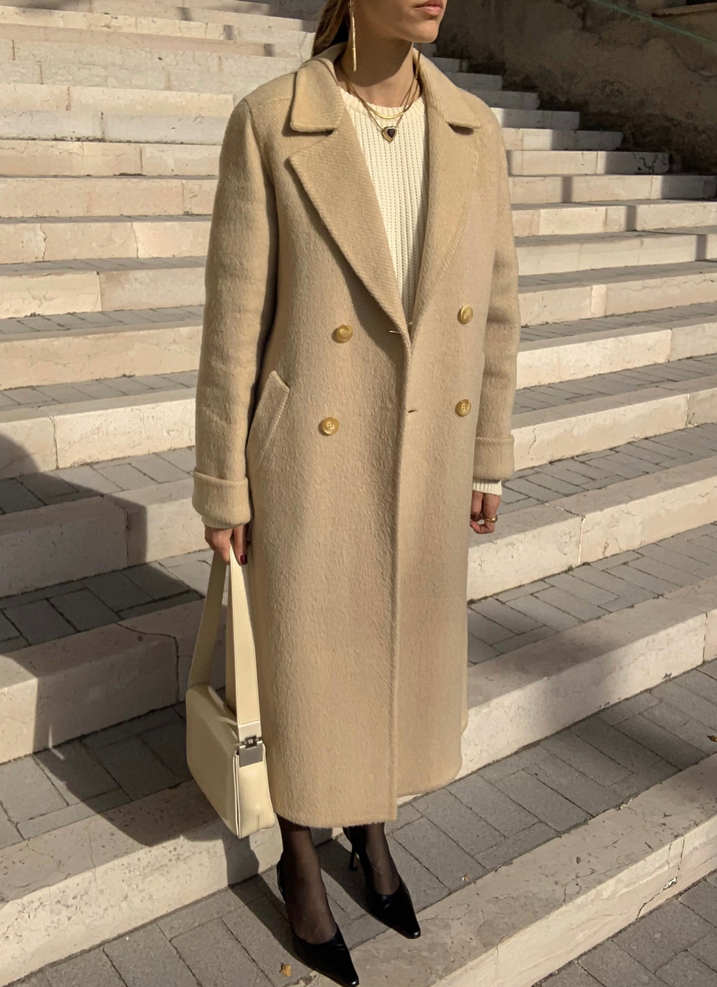 Vintage vanilla coat