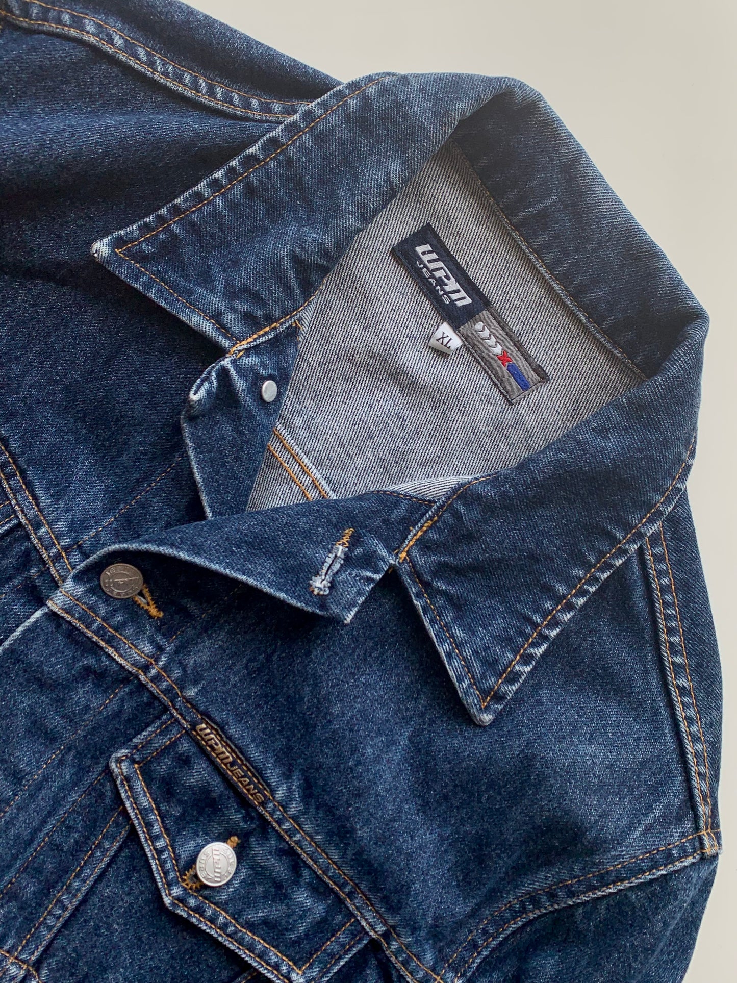 Dark wash denim jacket