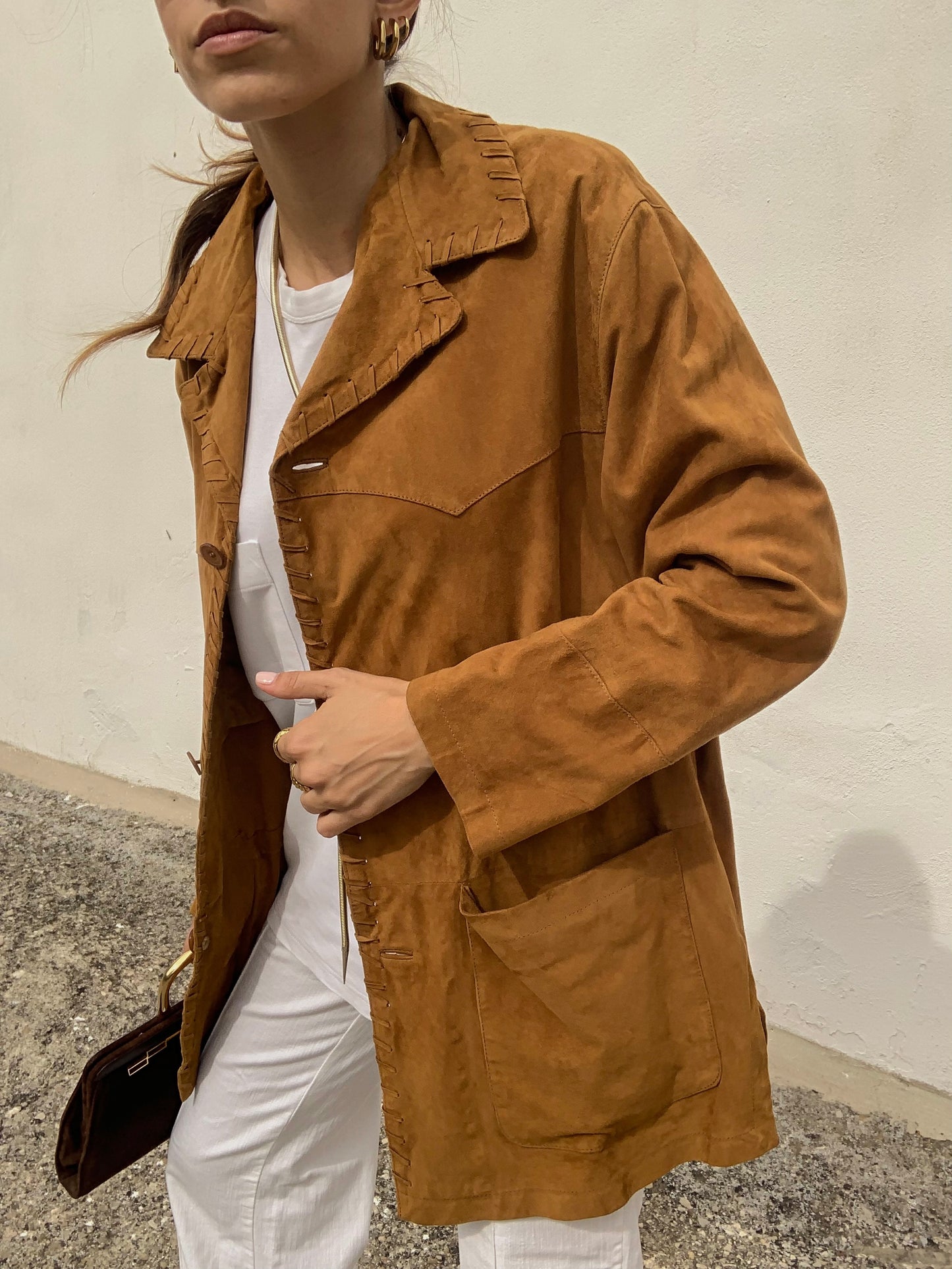 Vintage suede jacket