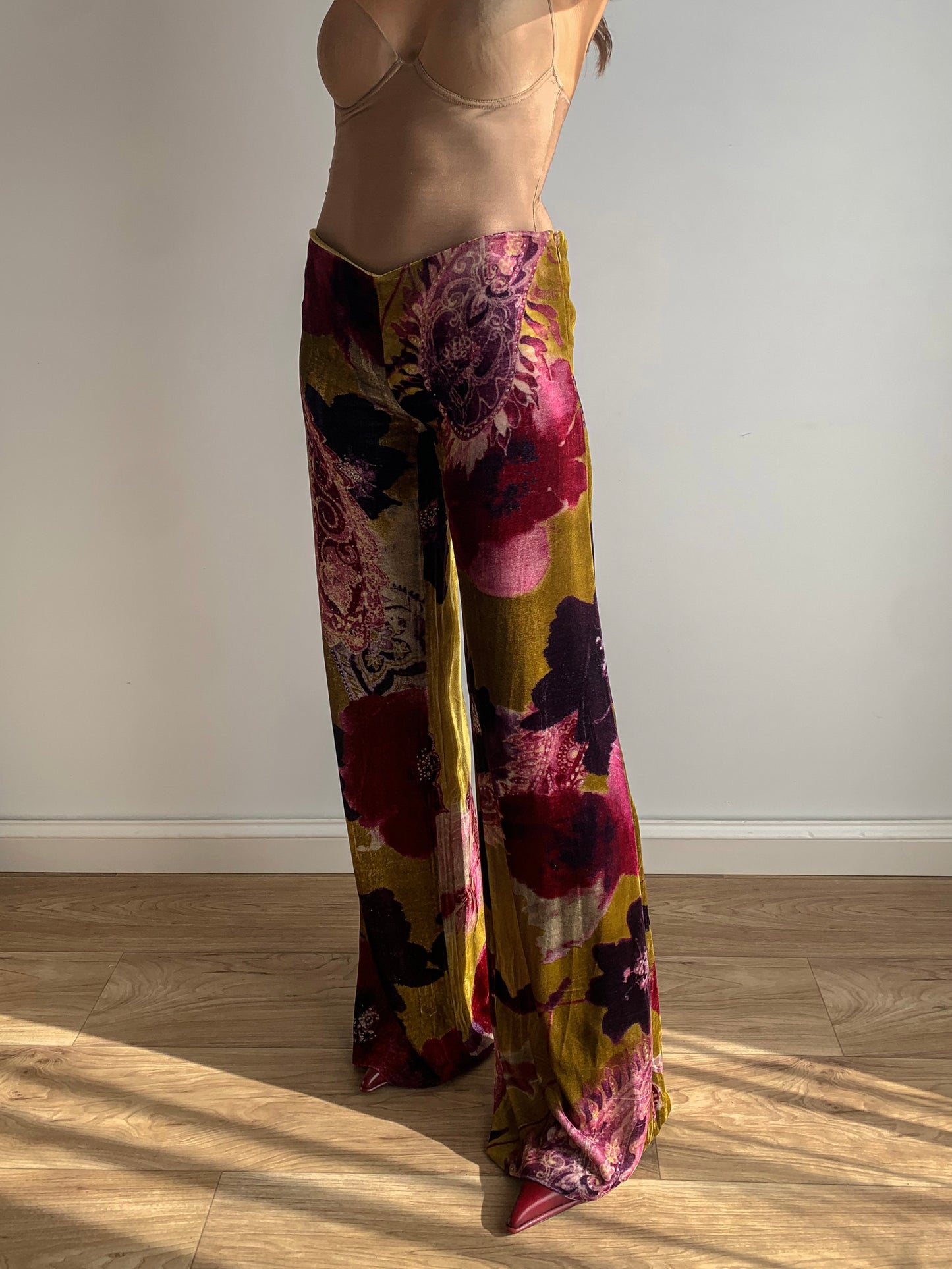 Roberto Cavalli velvet pant