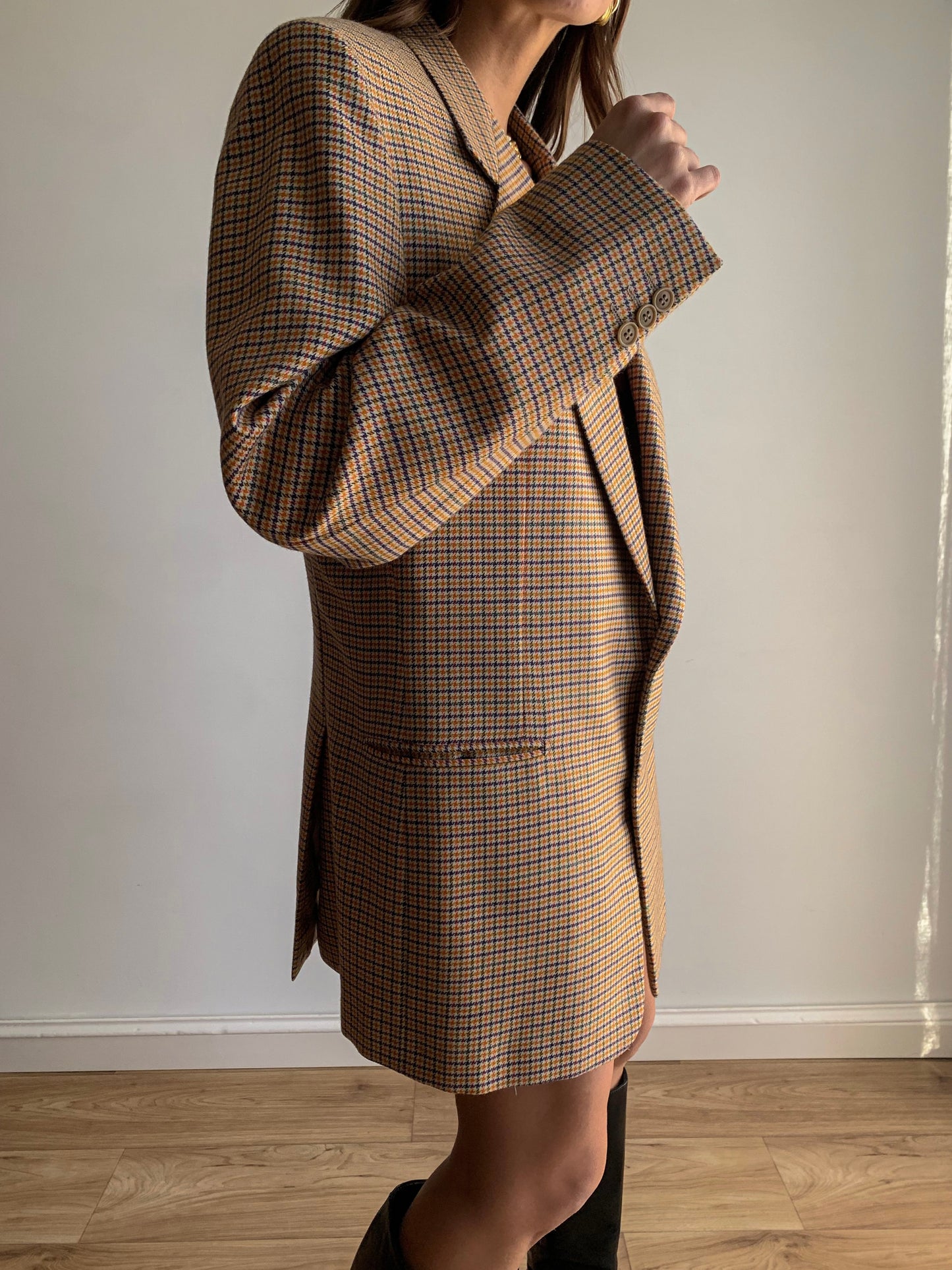 Micro pied de poule blazer