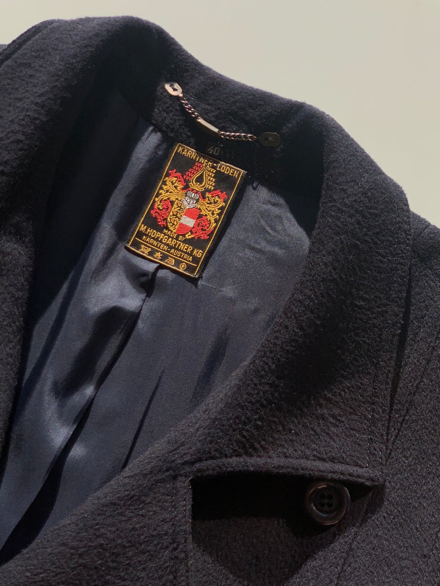 Vintage original Loden coat