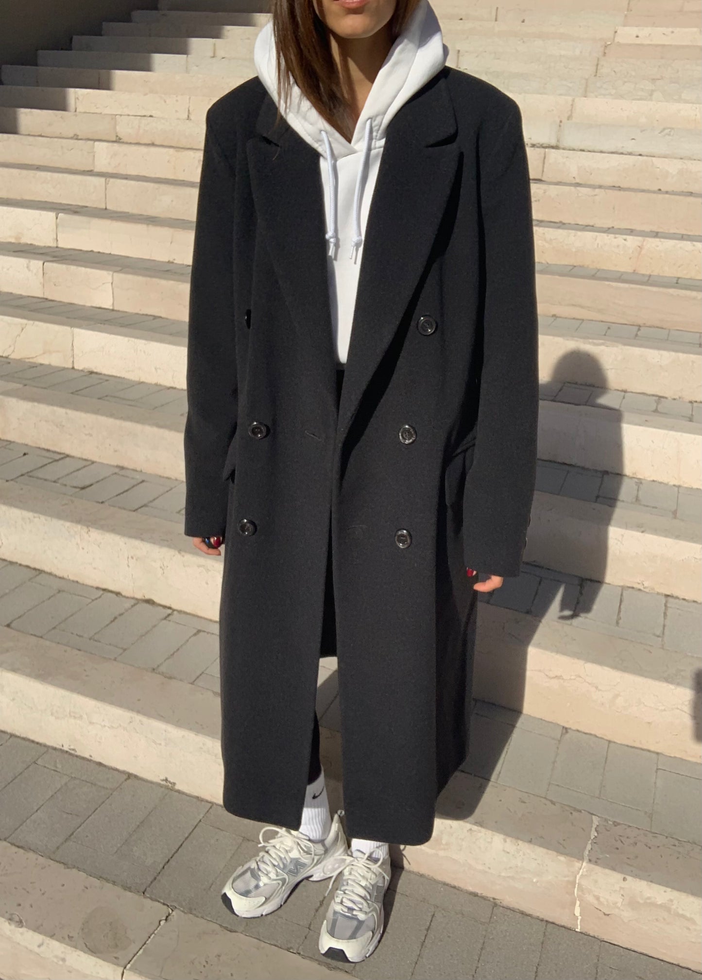Vintage antracite coat