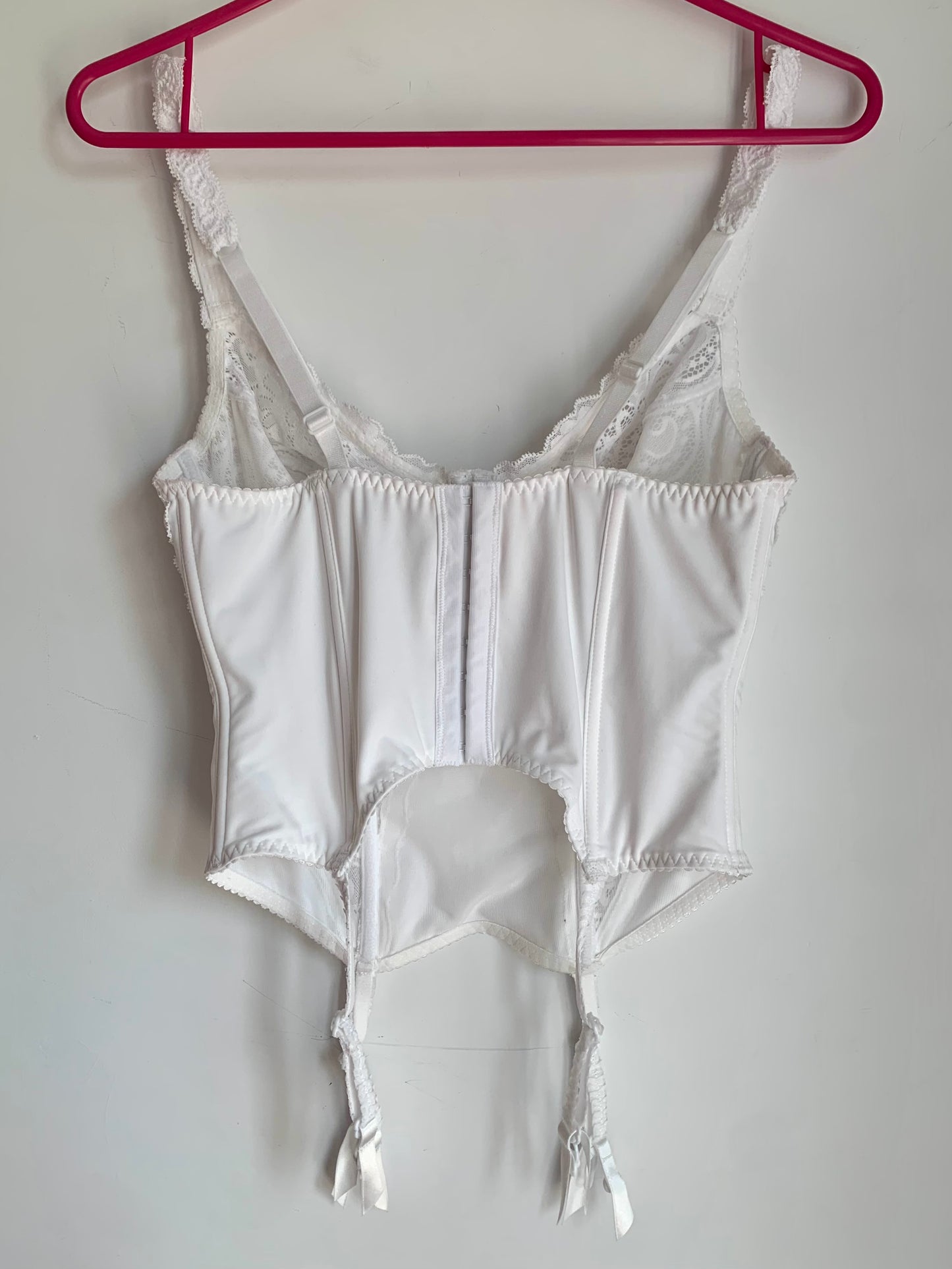 Vintage lace bustier