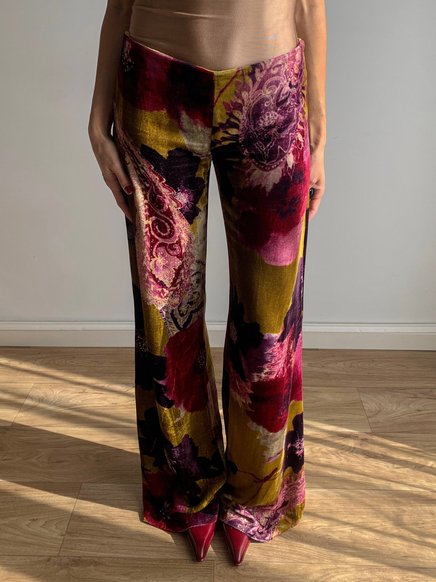 Roberto Cavalli velvet pant