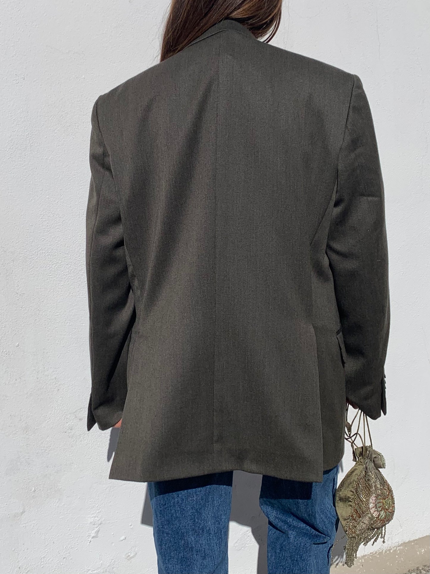 Olive green blazer