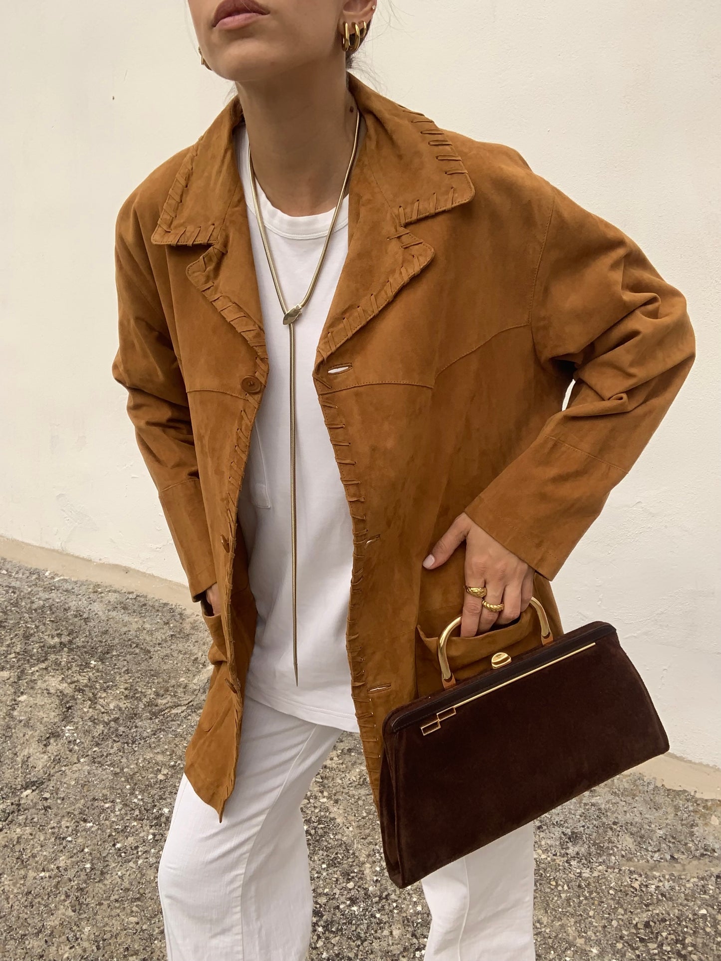 Vintage suede jacket
