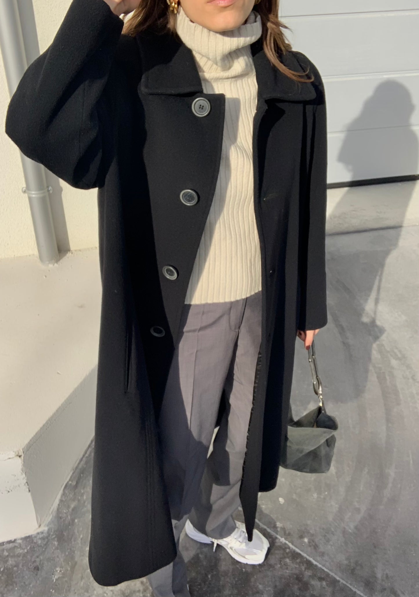 Vintage black coat