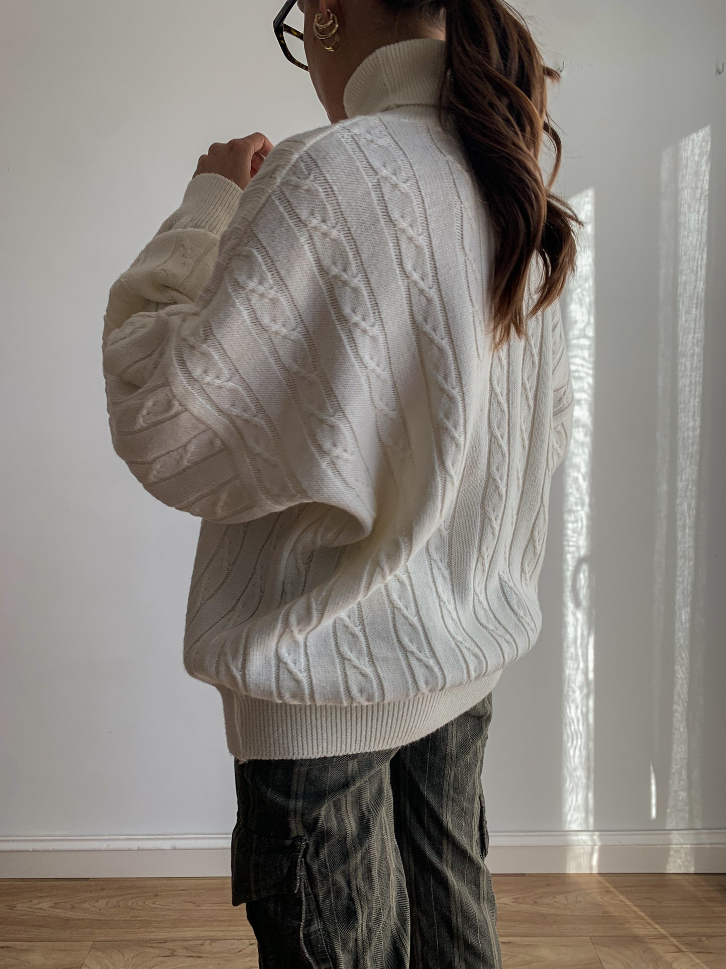 Knit wool jumper