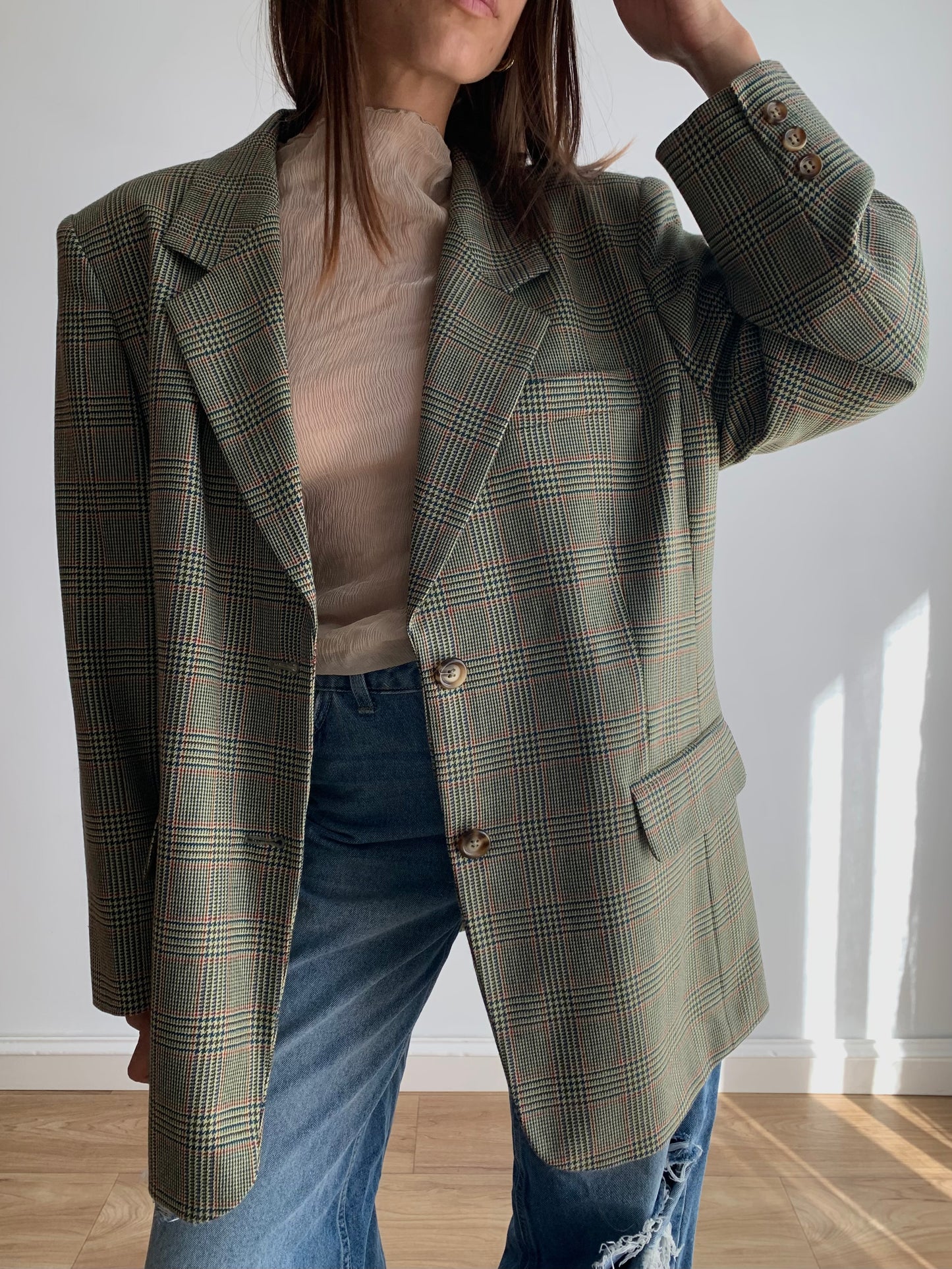 Loro Piana check blazer