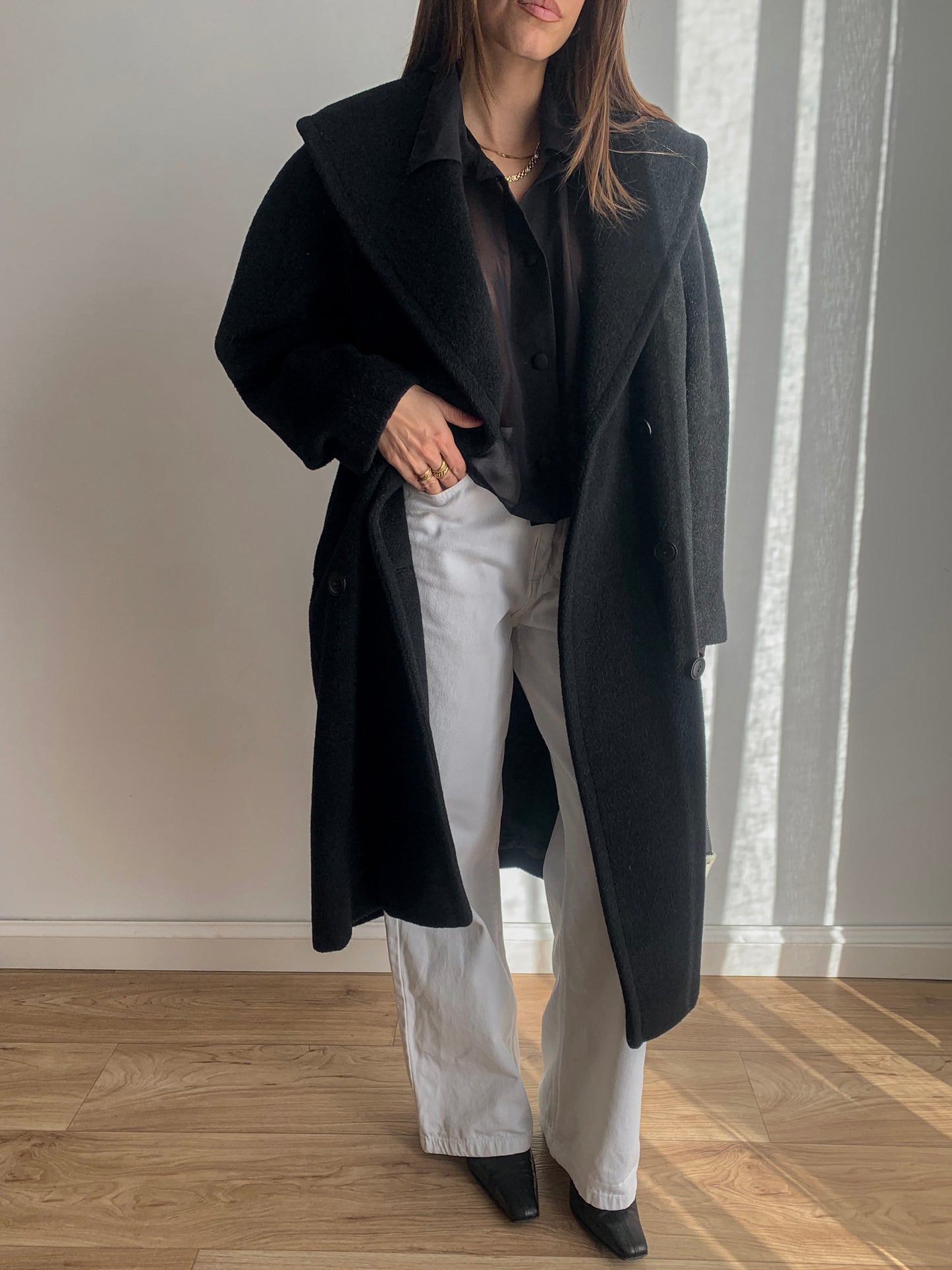 Black coat