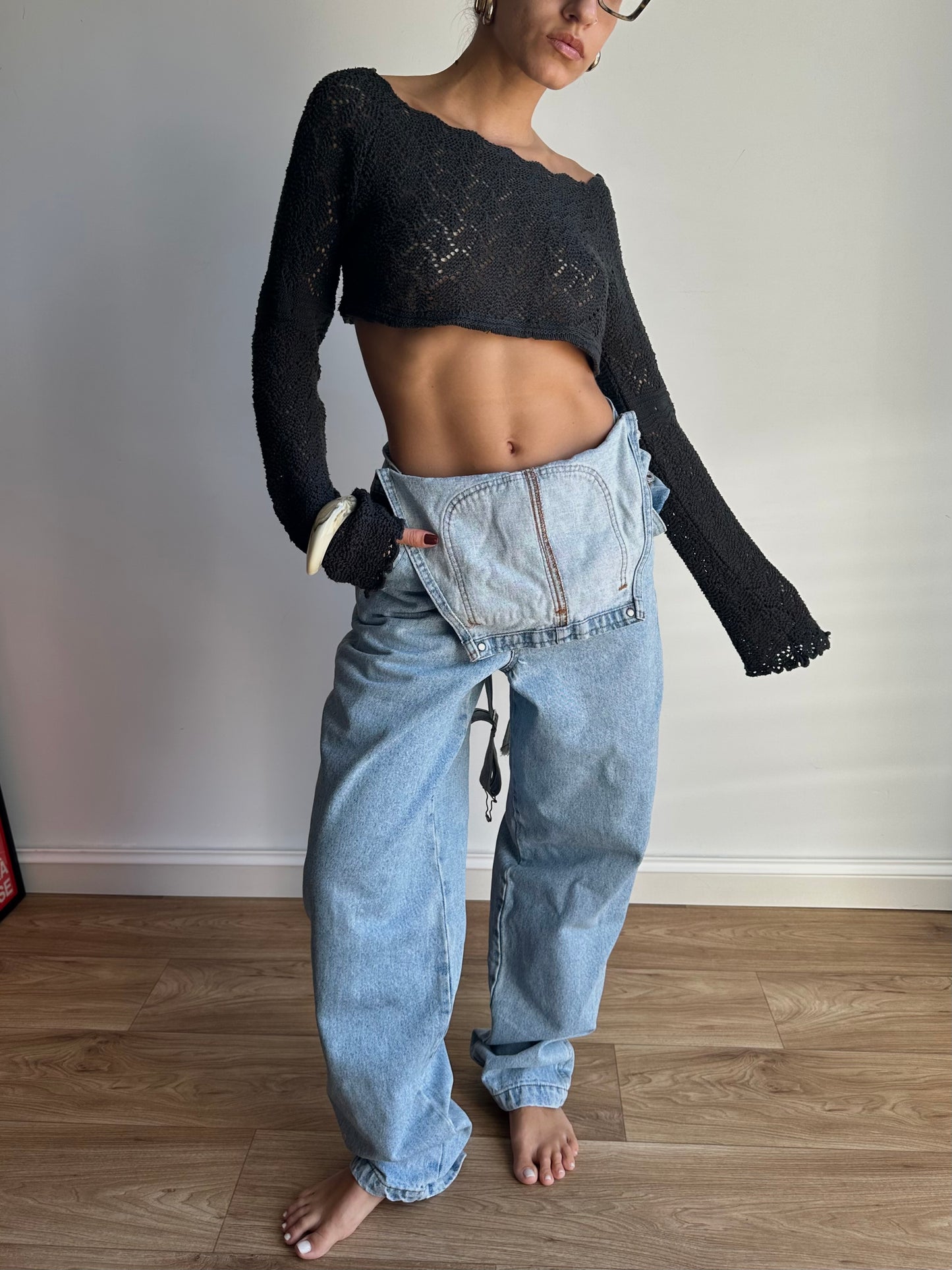 Denim jumpsuit