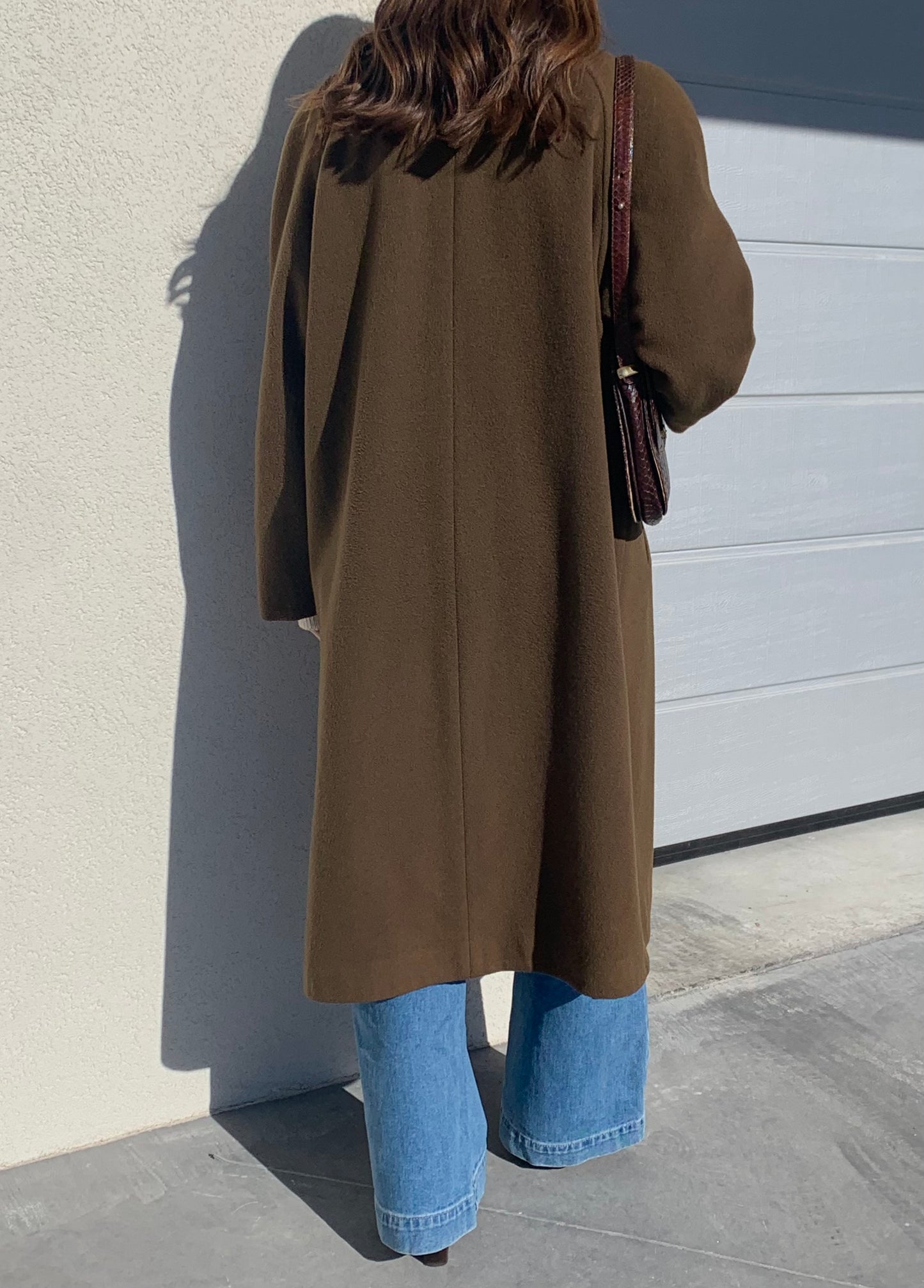 Elena Mirò vintage khaki coat
