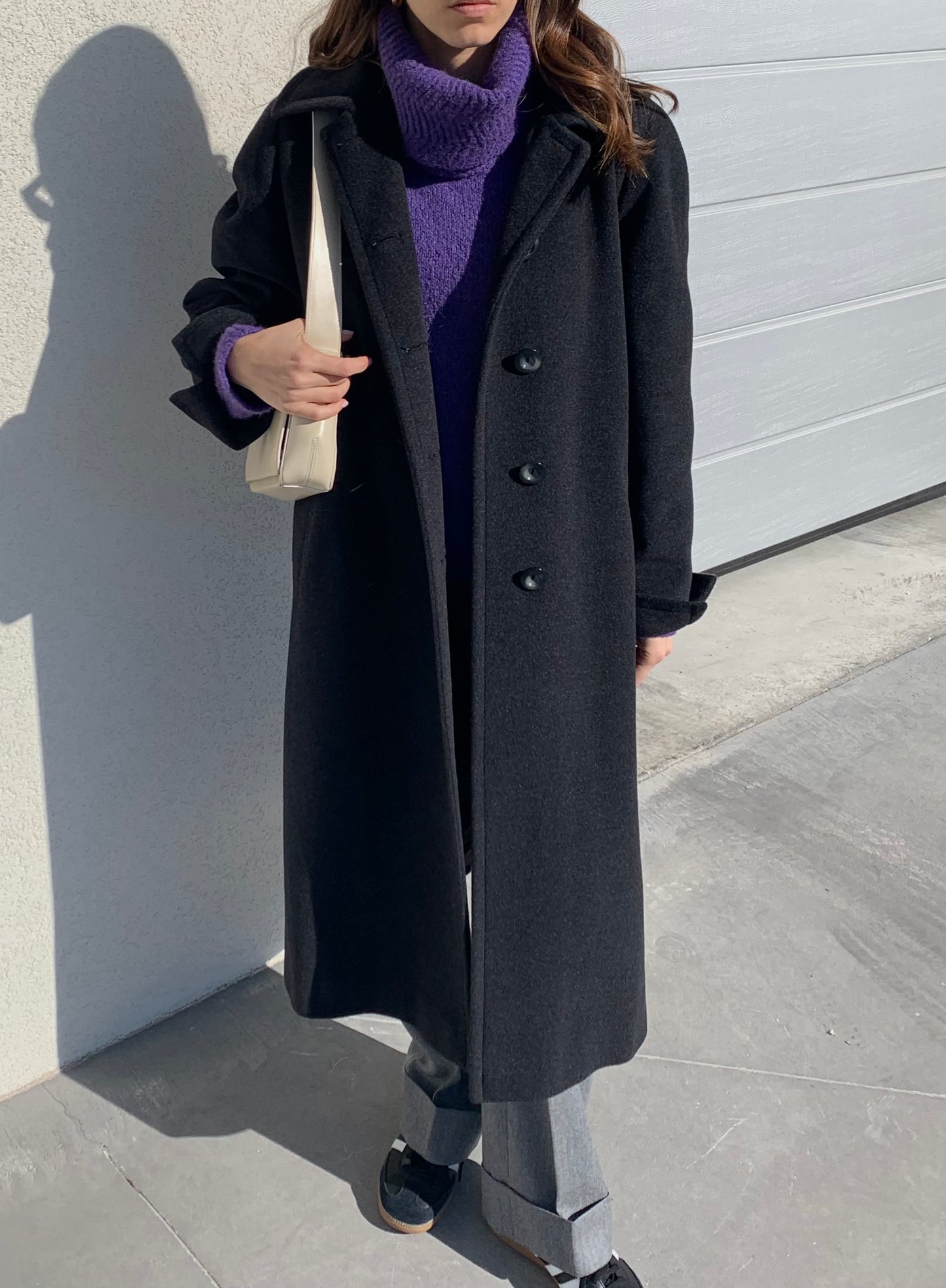 Antracite classic coat
