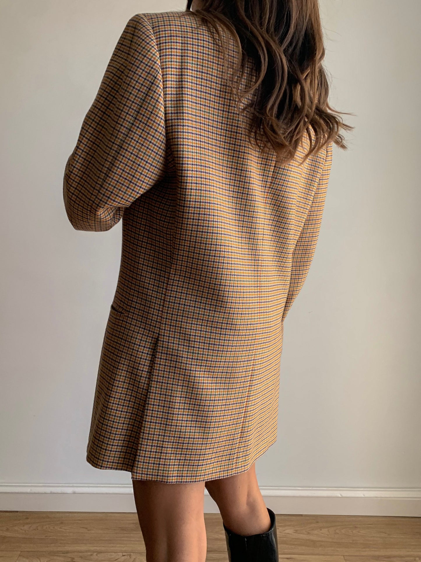 Micro pied de poule blazer