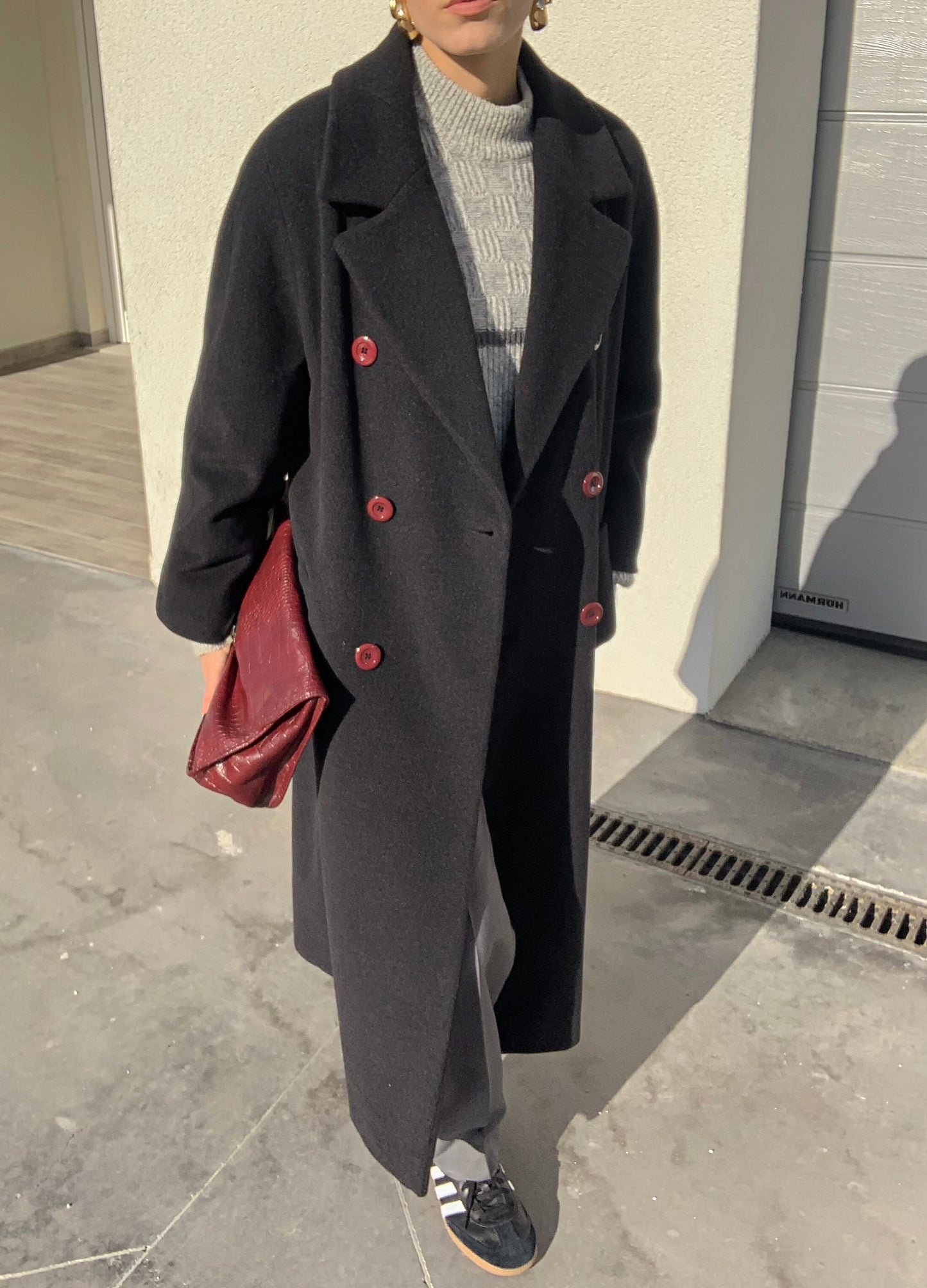 Vintage antracite coat