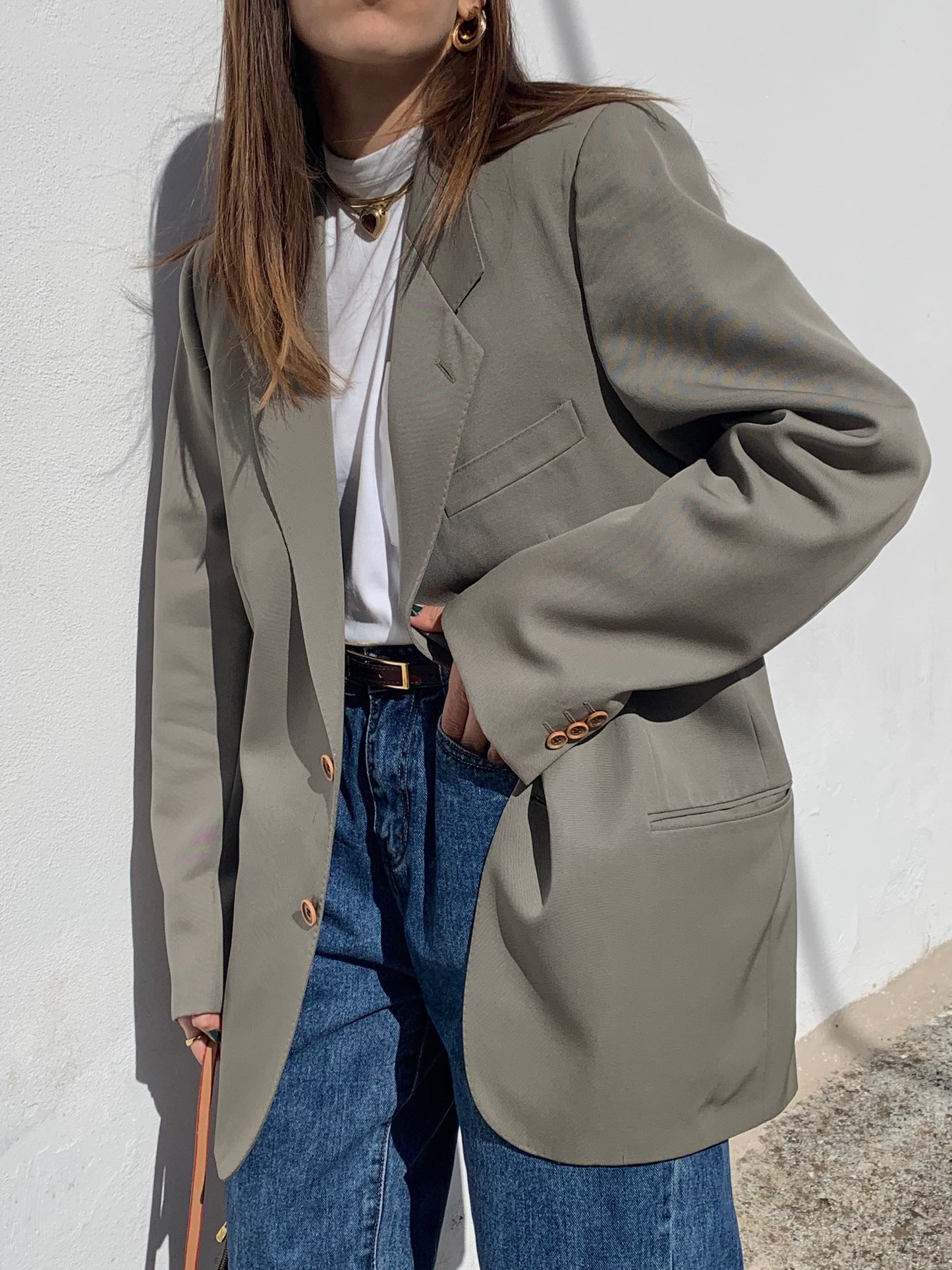 Sage green blazer