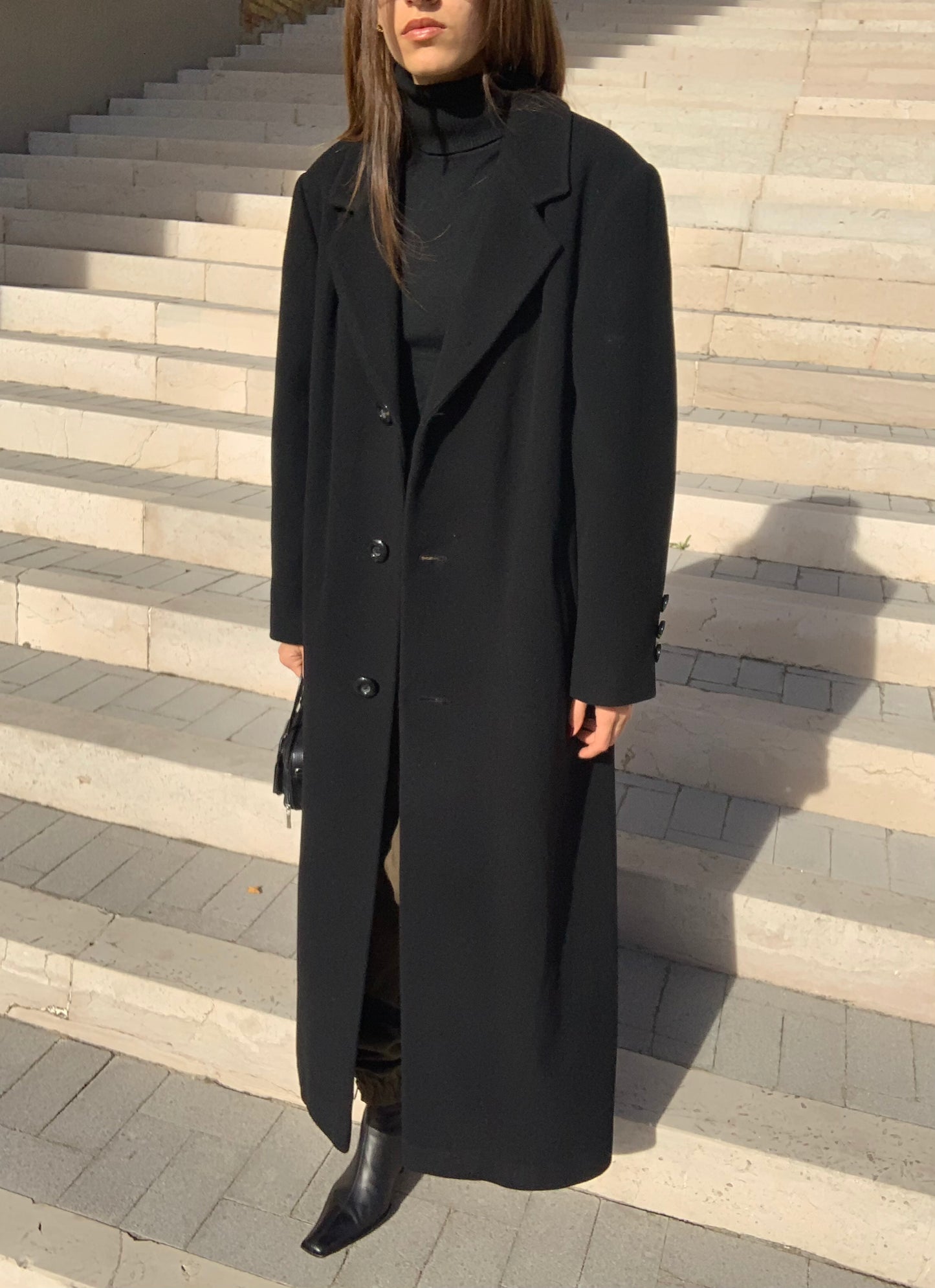 Vintage extra long coat