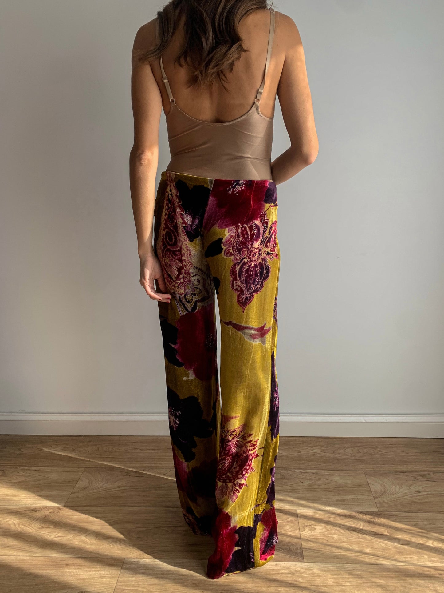 Roberto Cavalli velvet pant