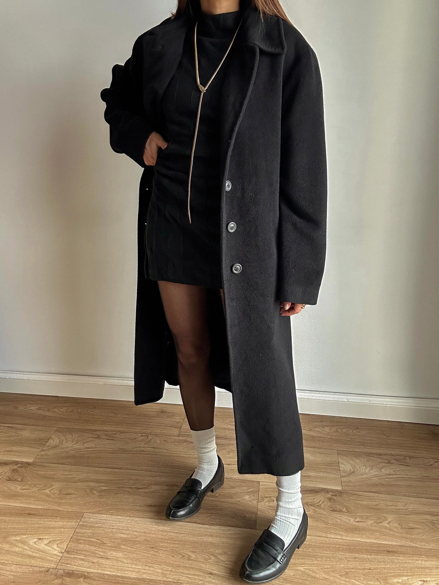 Black coat