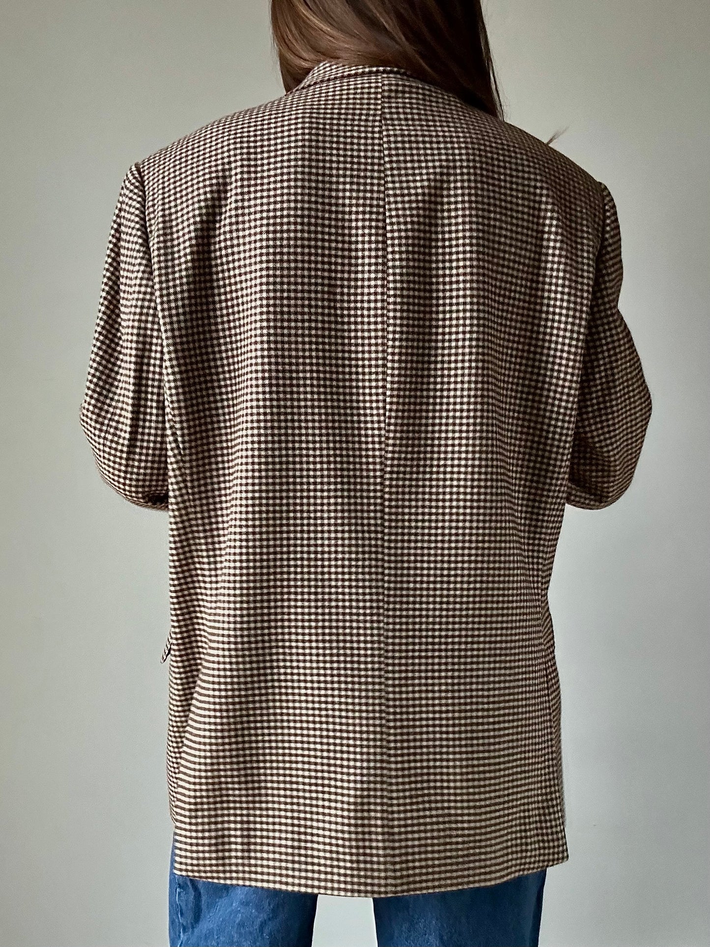 Choco quadretti blazer