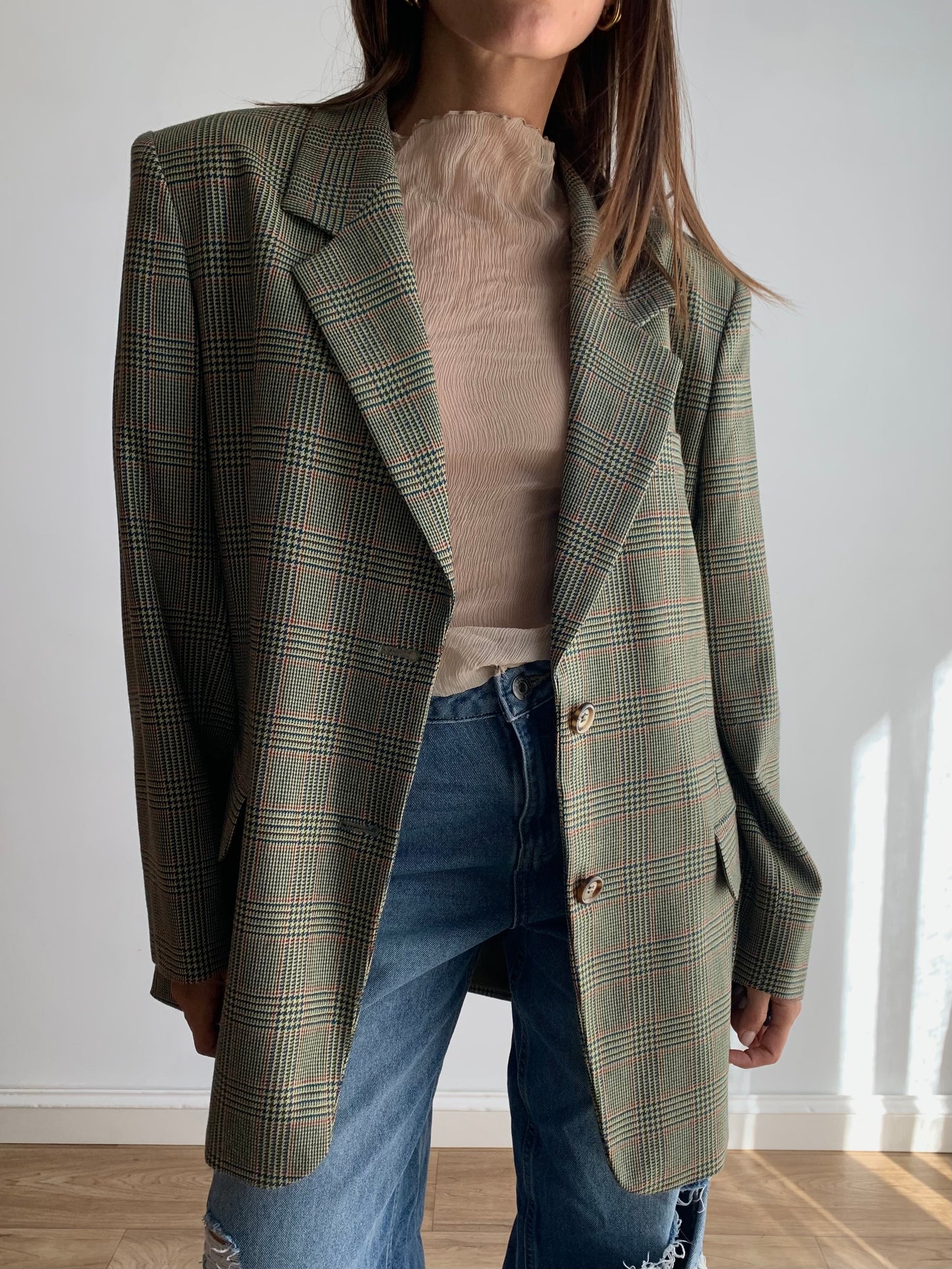 Loro Piana check blazer