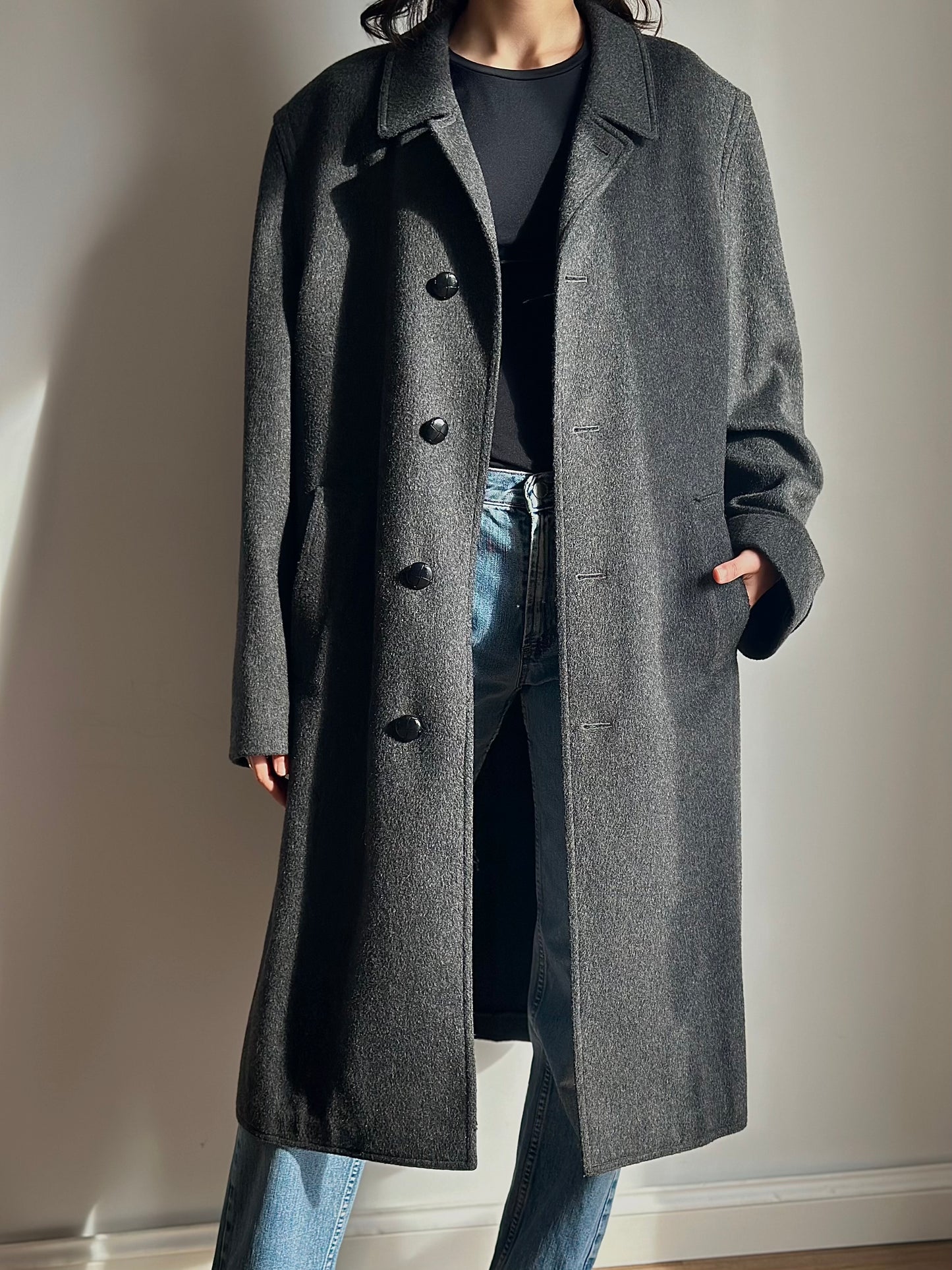 Grey Original Loden coat