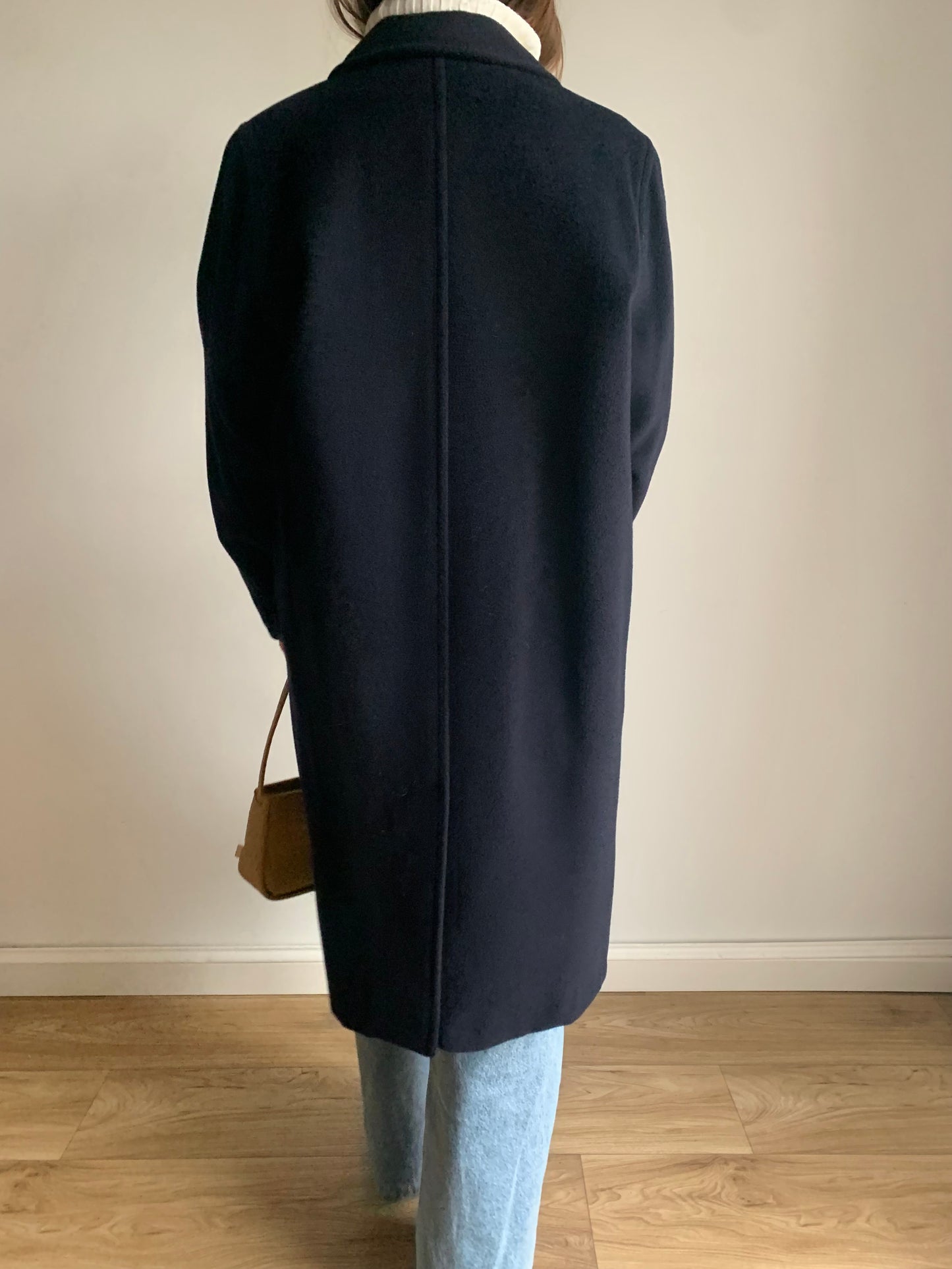 Icon Max Mara navy coat
