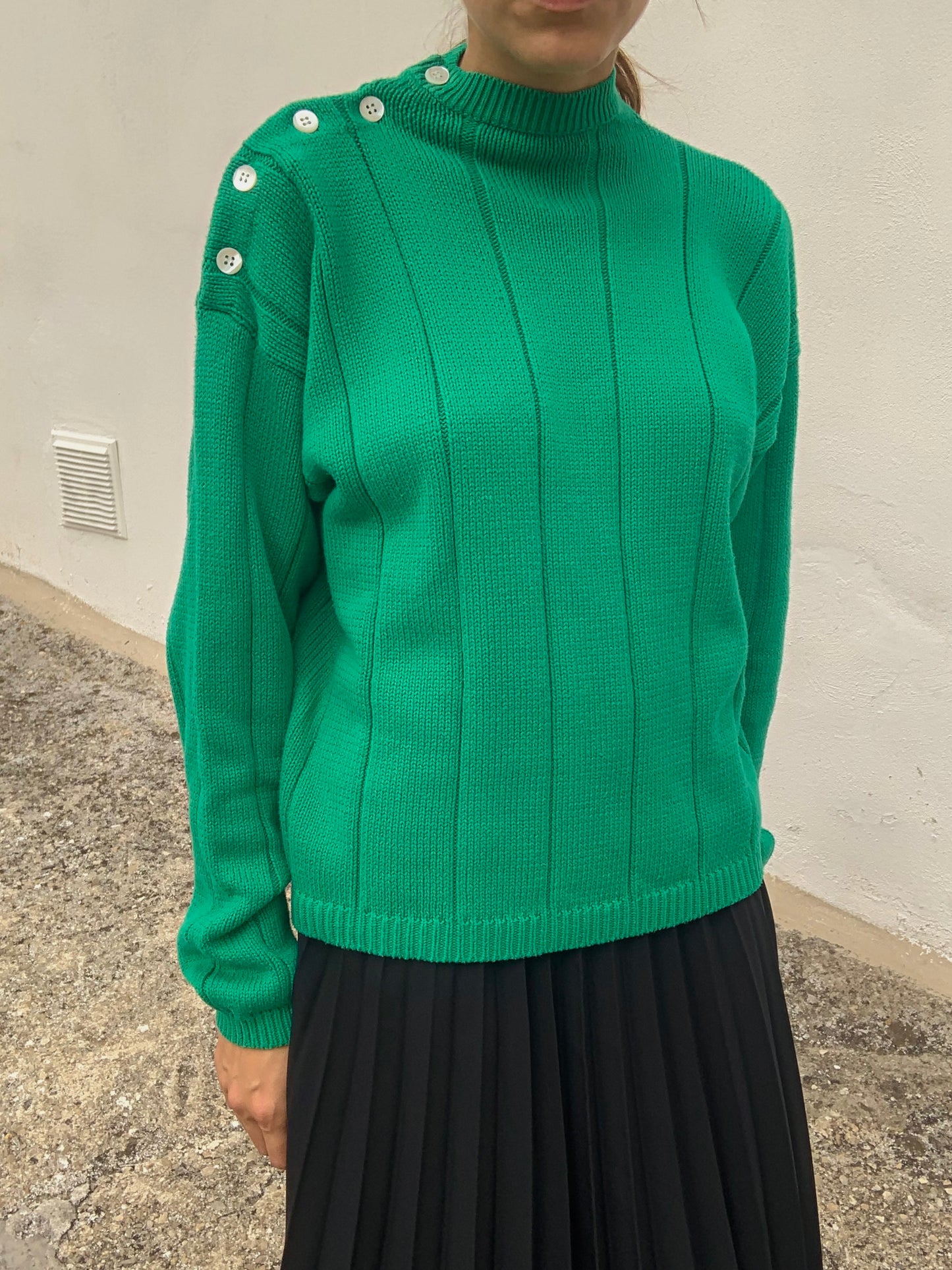 Emerald green jumper