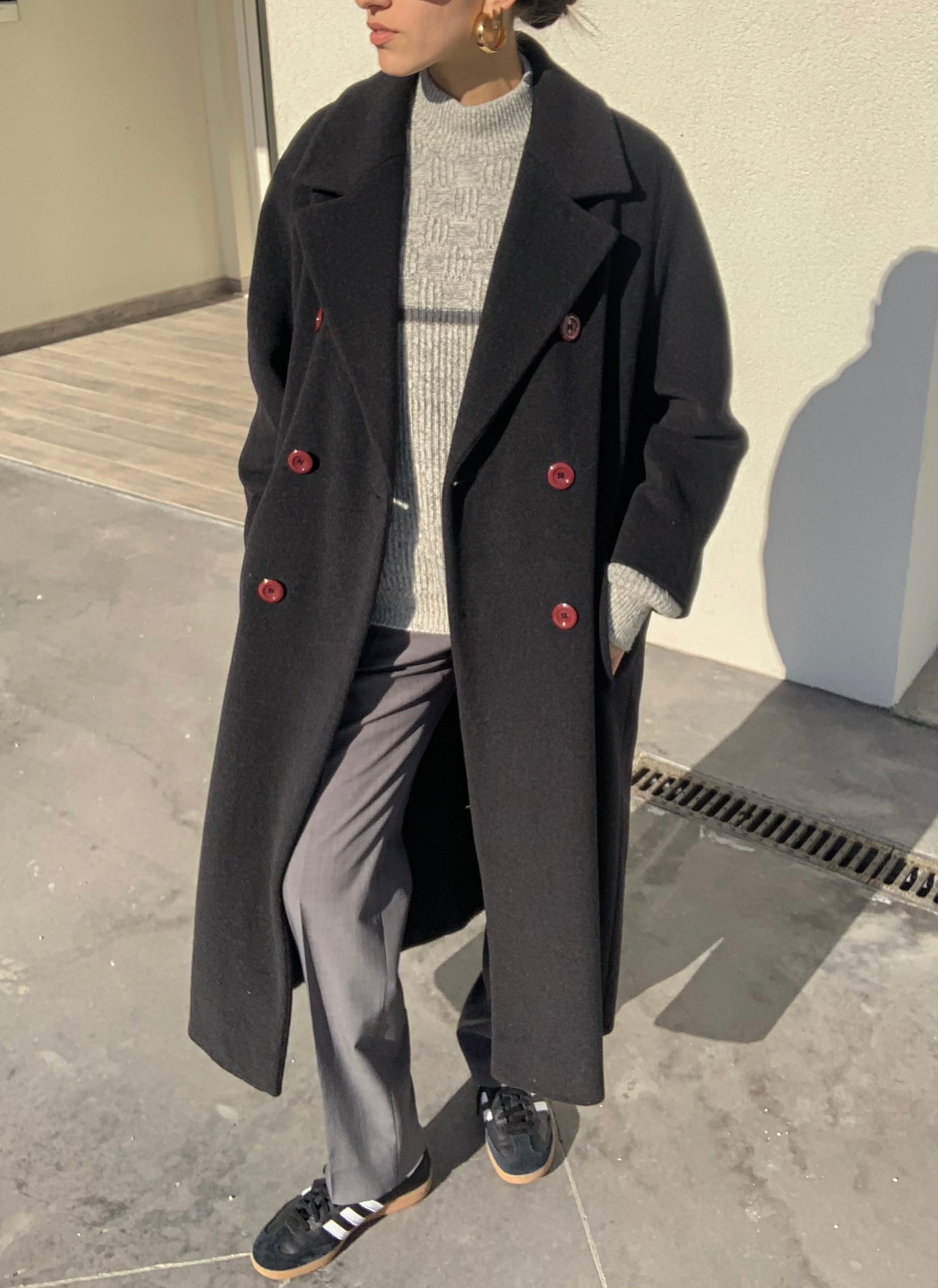 Vintage antracite coat