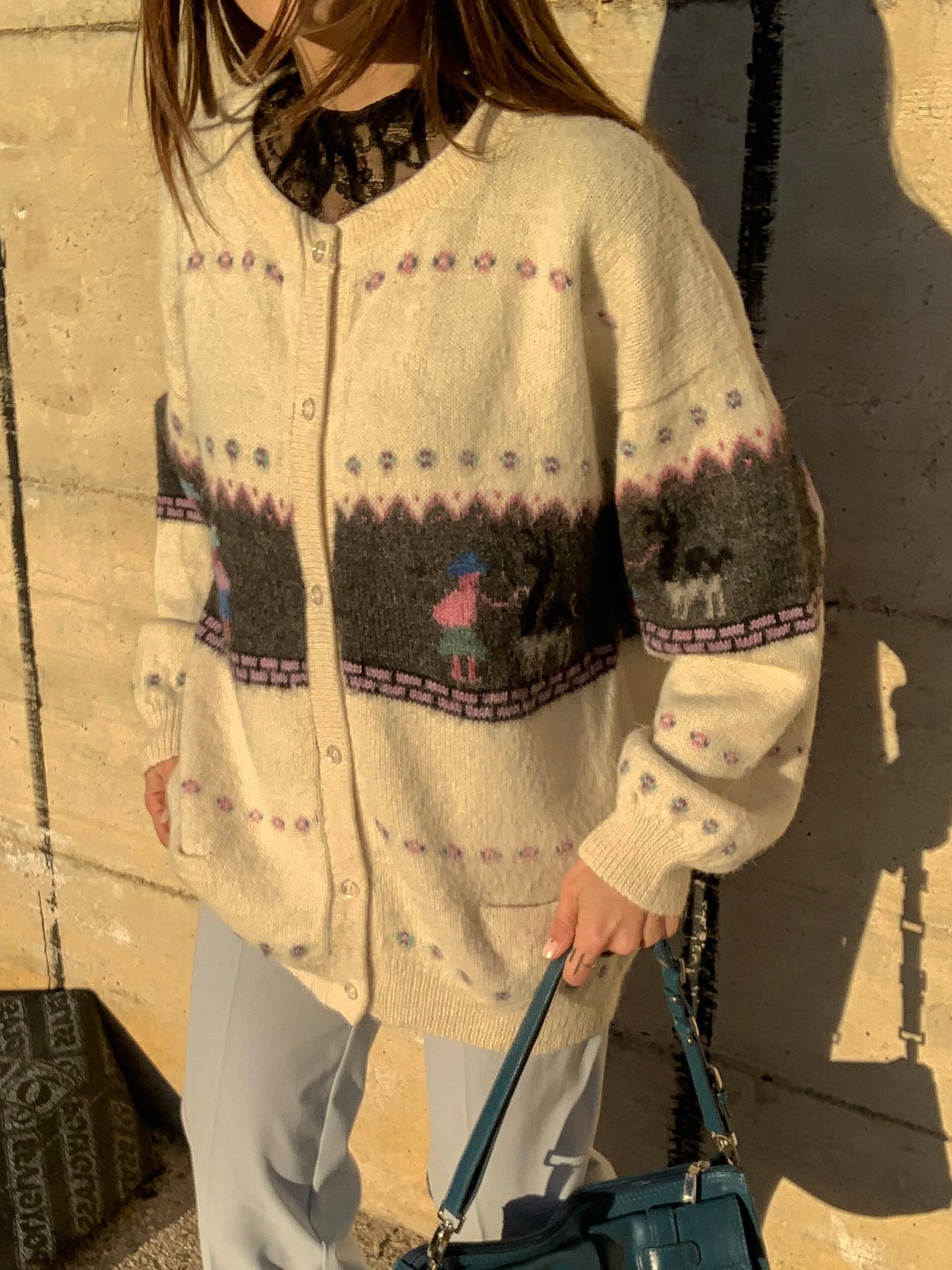 Troppo cute vintage cardigan