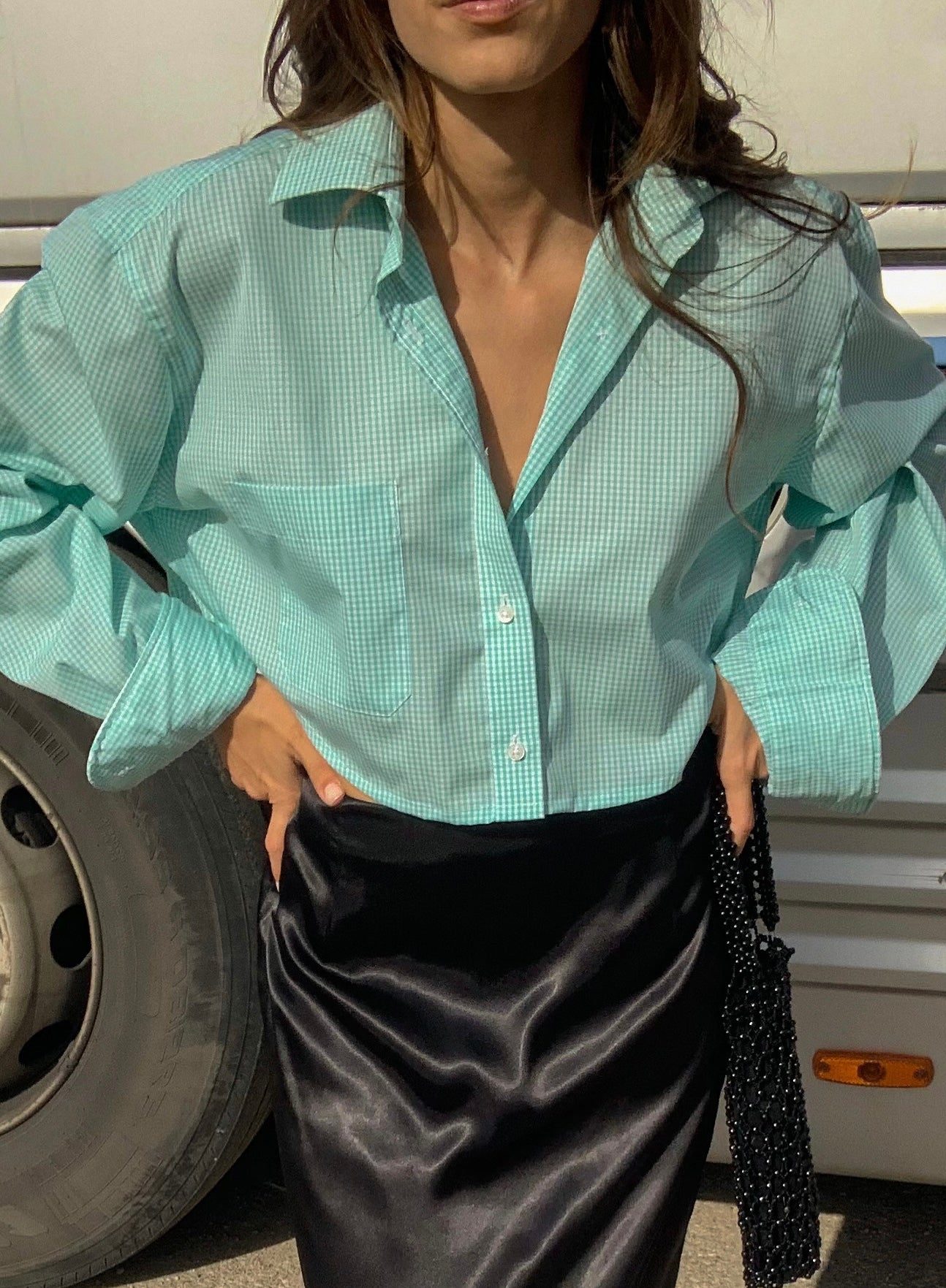 Reworked vichy shirt