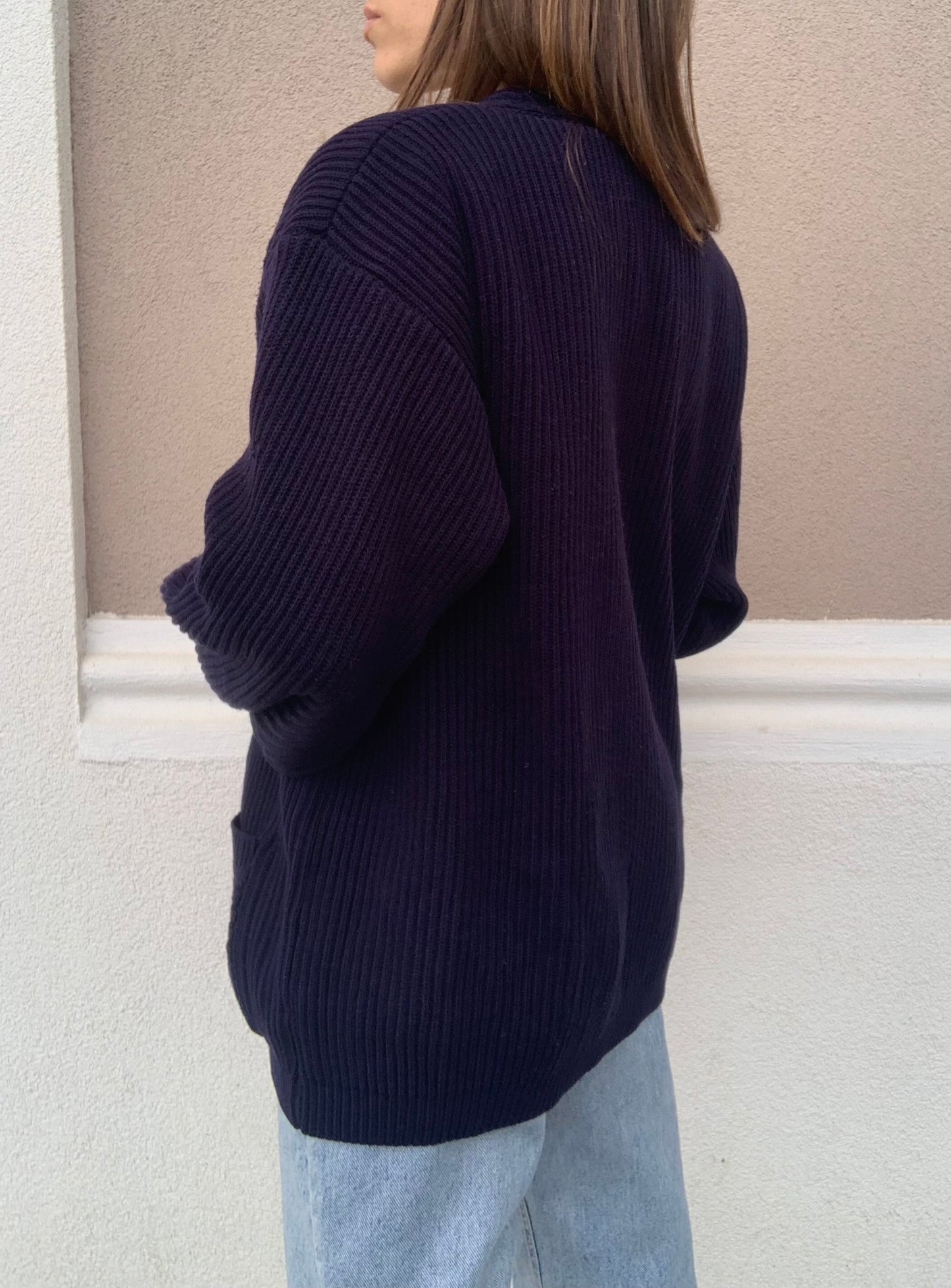 Vintage cashmere and wool cardigan