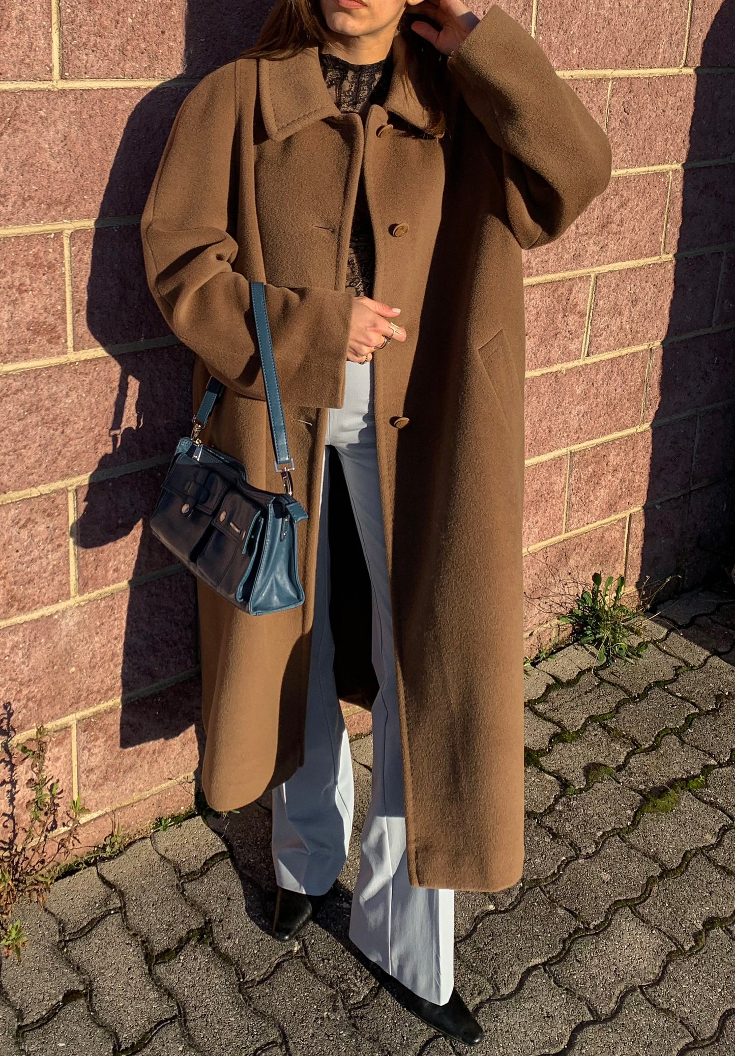 Vintage camel coat
