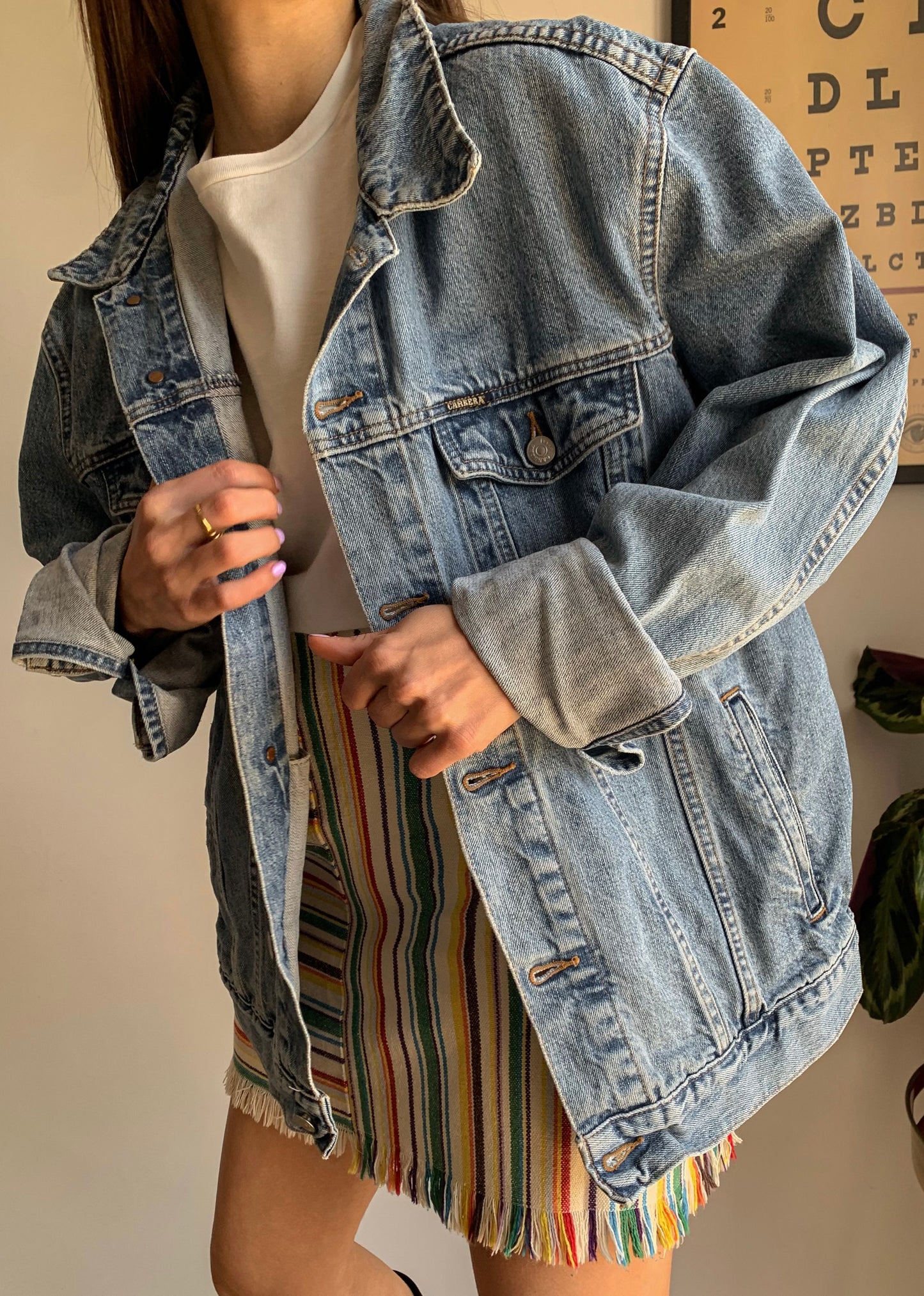 Carrera unisex denim jacket