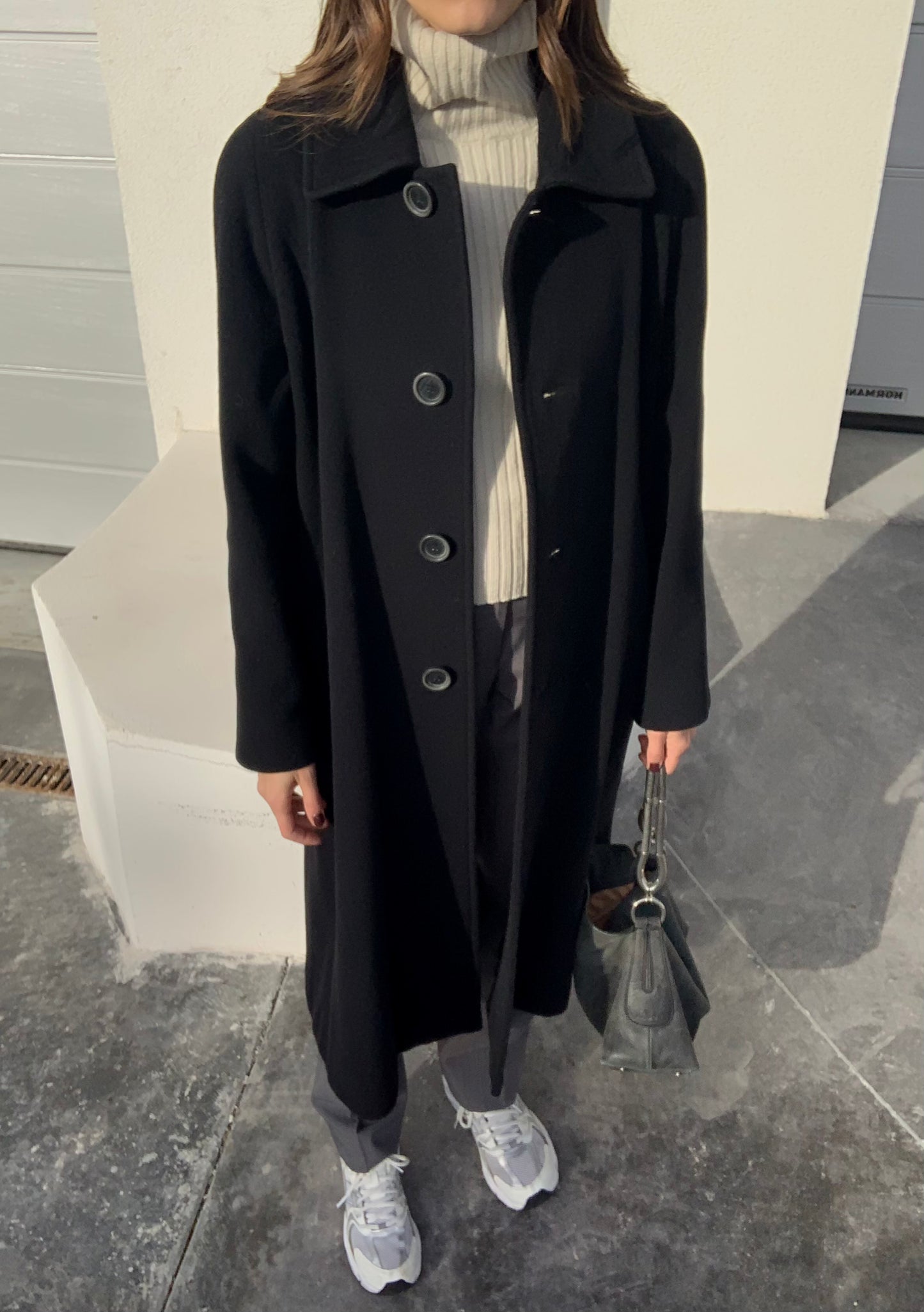 Vintage black coat