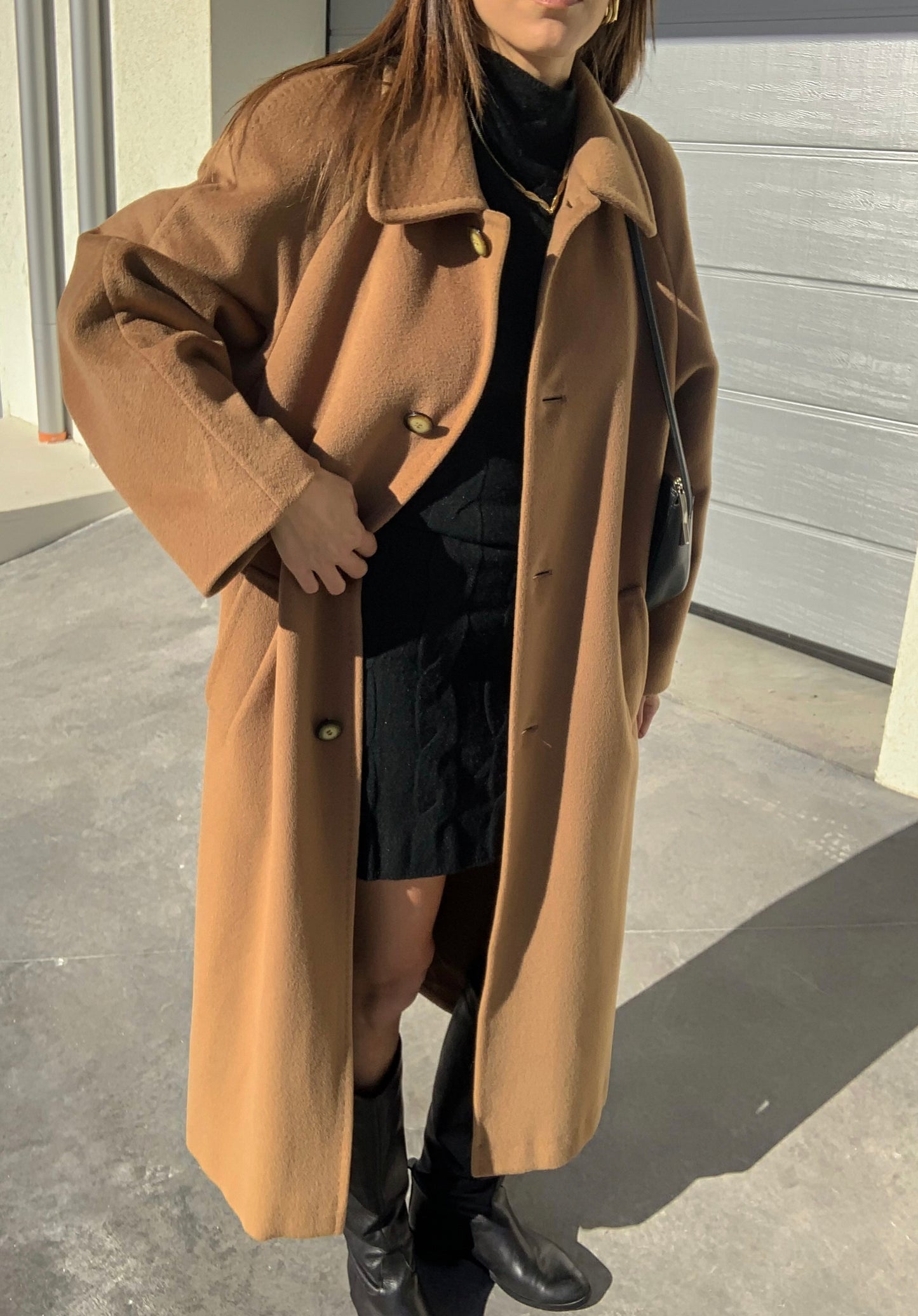 Vintage camel coat