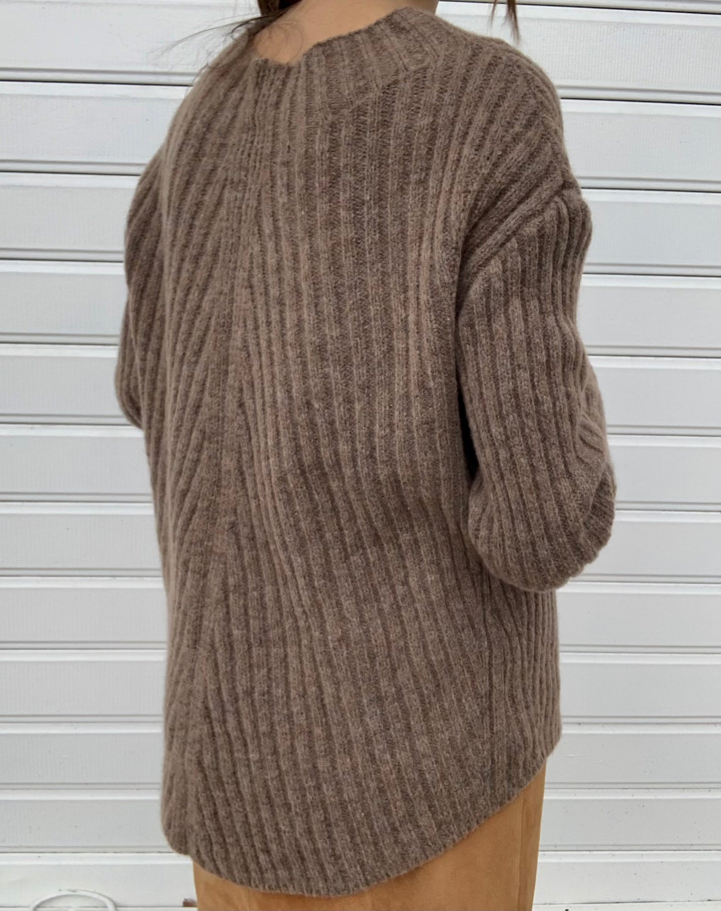 Vintage wool blend cozy jumper
