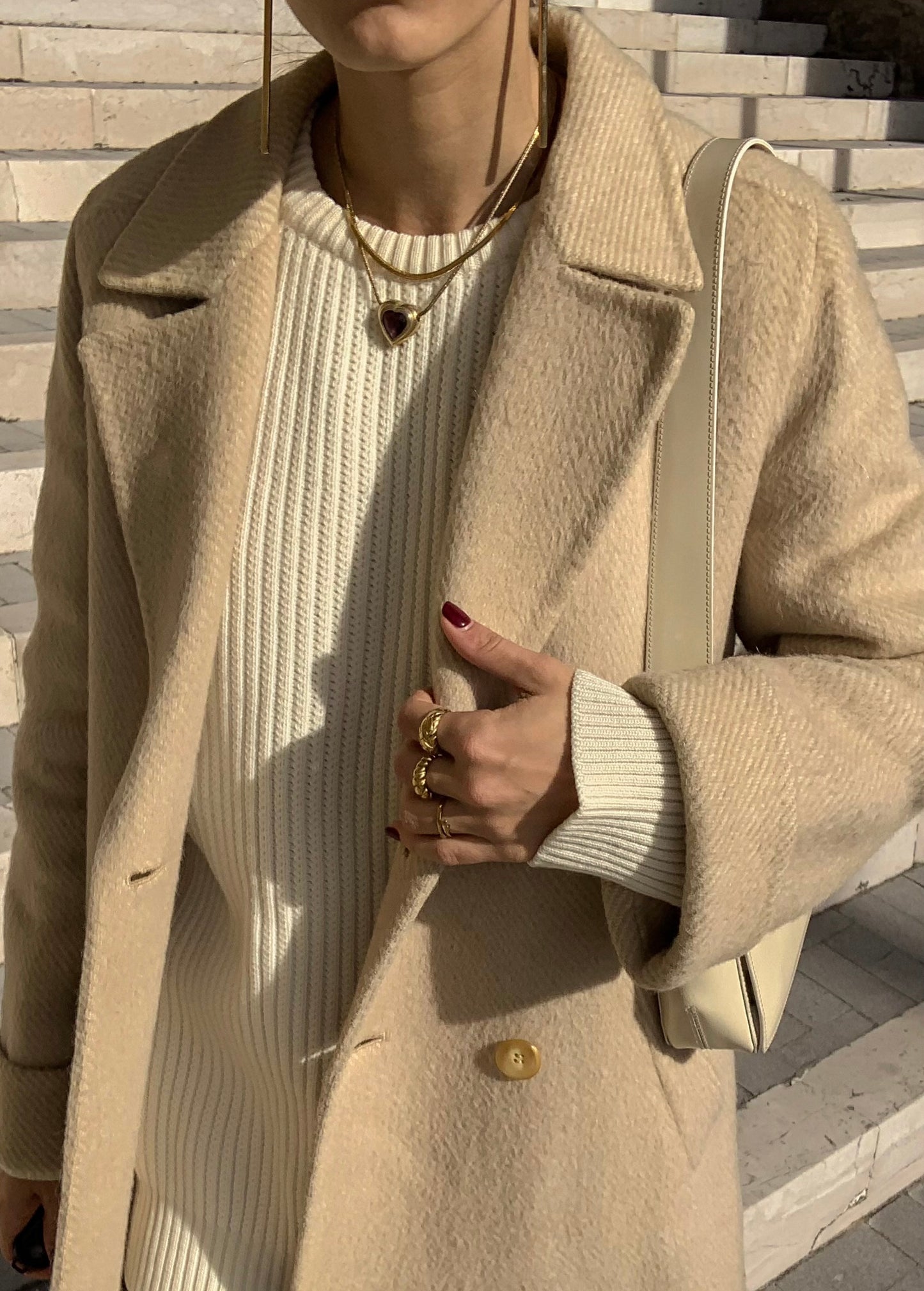 Vintage vanilla coat