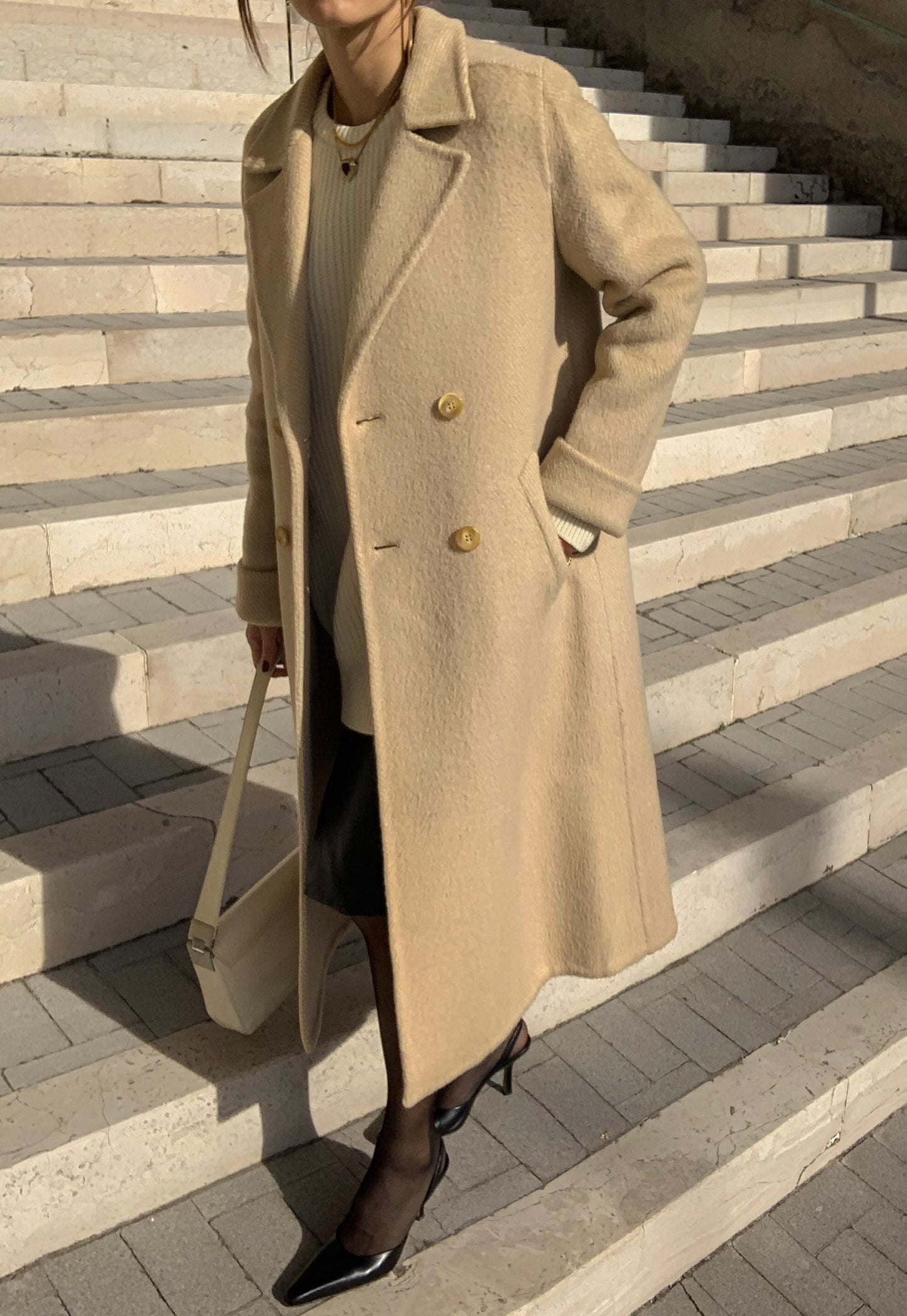 Vintage vanilla coat