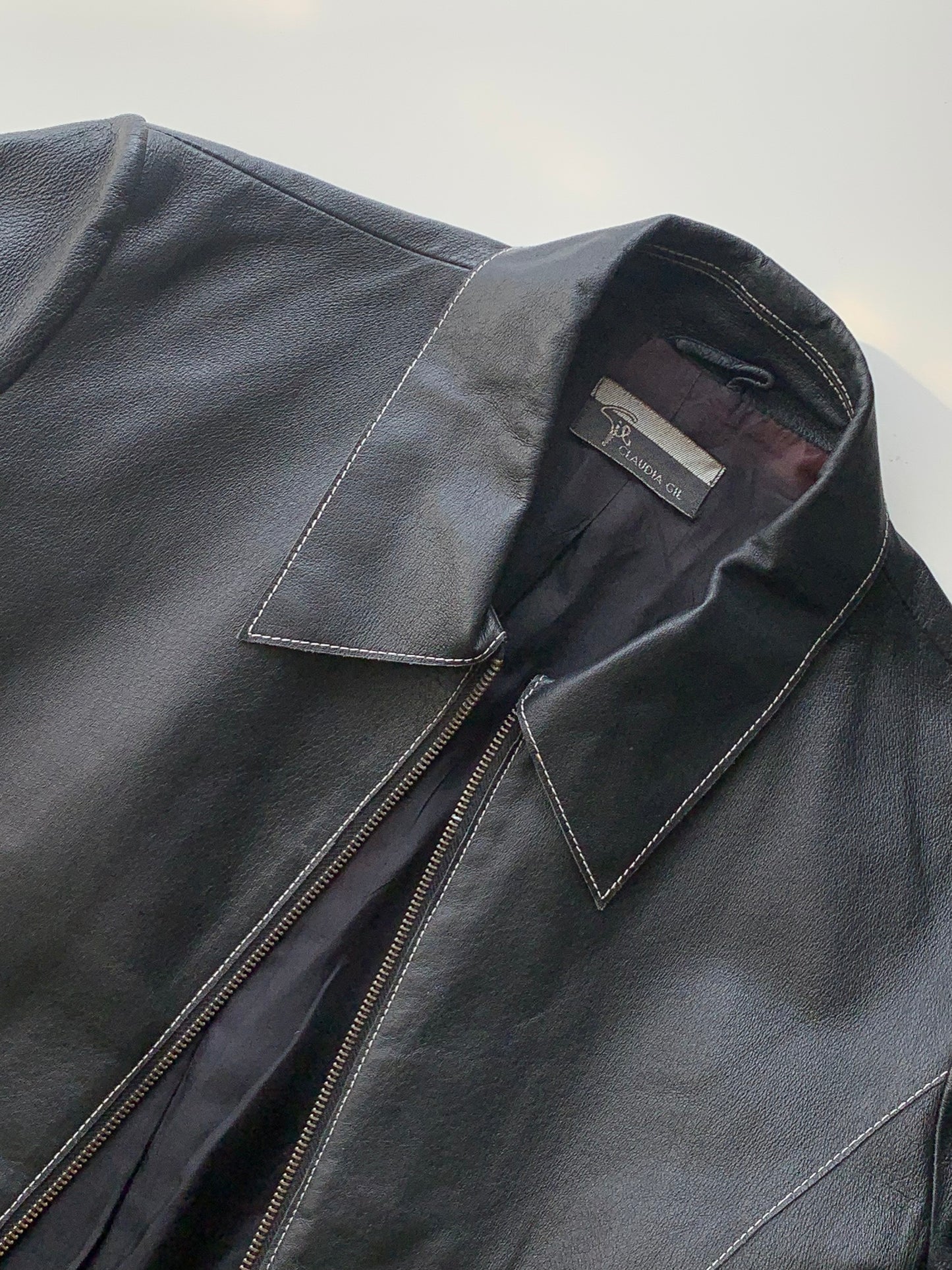 Vintage minimal structured jacket