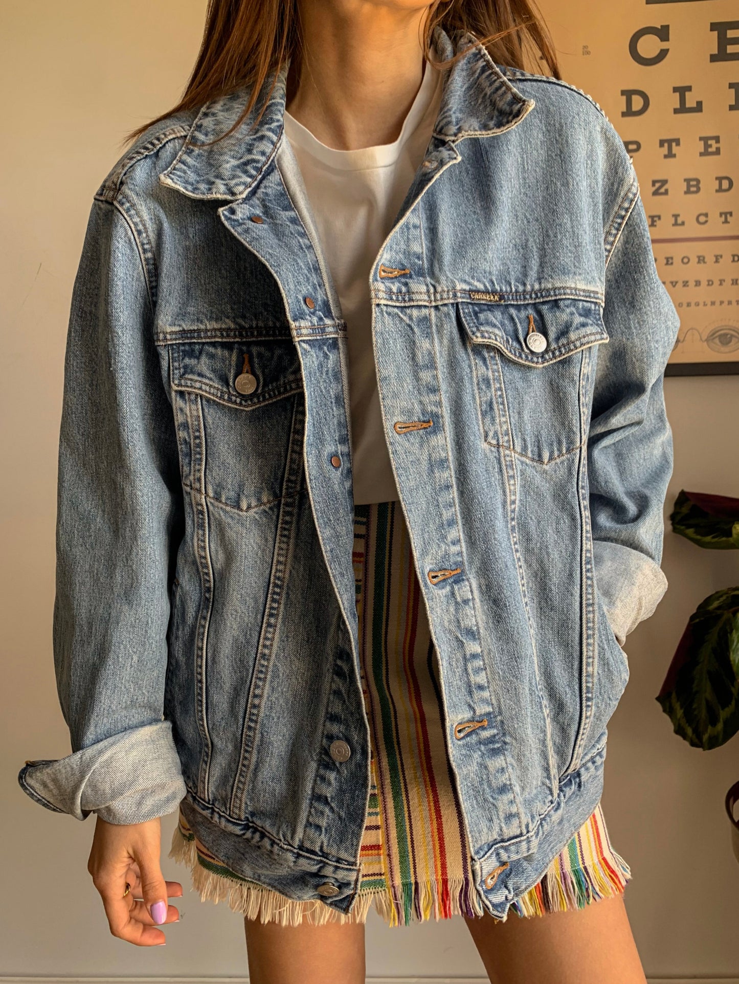 Carrera unisex denim jacket